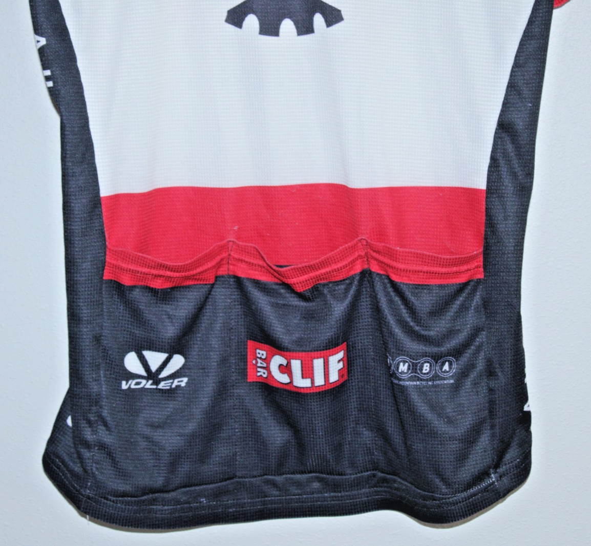 Voler Men’s Cycling Jersey Small Rear Pockets 36″ Chest 21/24″ T2B 30″ Waist MTB