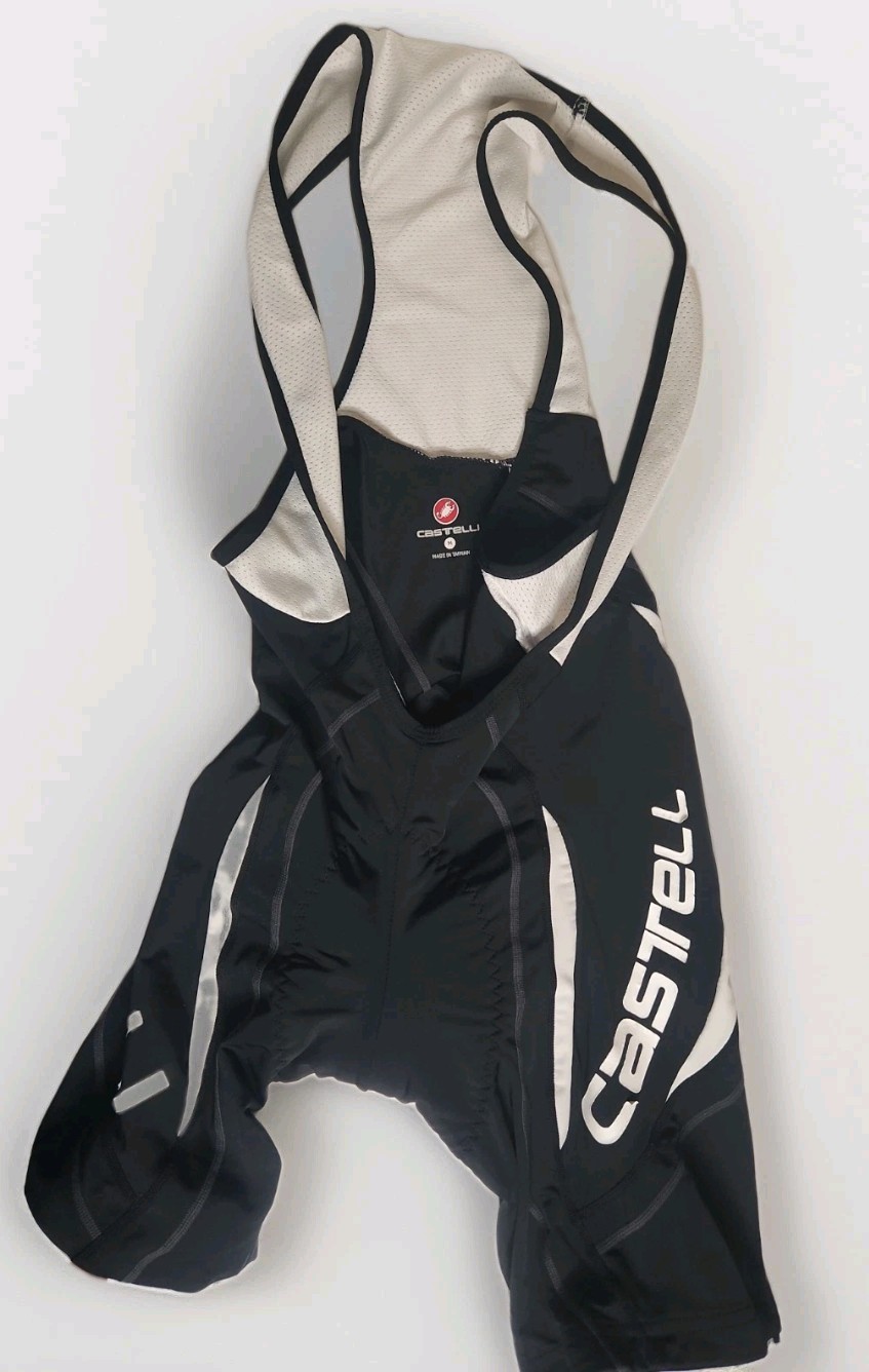 Official Castelli Women’s Black Compression Cycling Singlet Size Medium