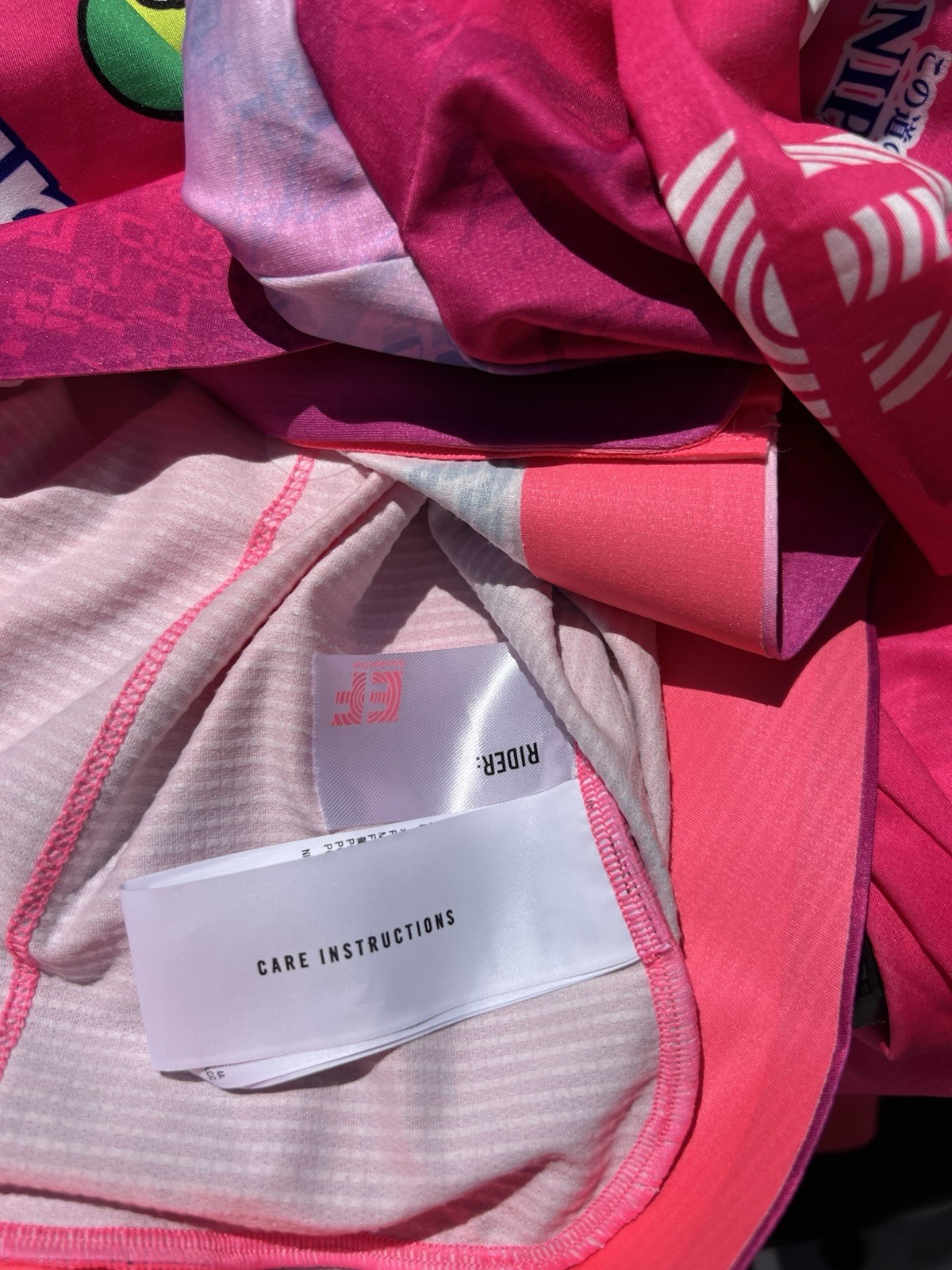Rider Team Issue Rapha Palace EF Education First Pro L/S Cycling Jersey Medium