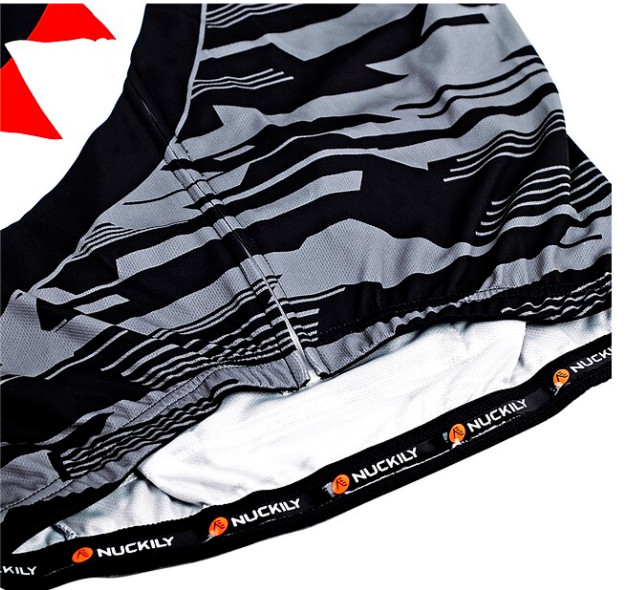 Nuckily Men’s Short Sleeve Cycling Jersey with Short Set. SIZE L