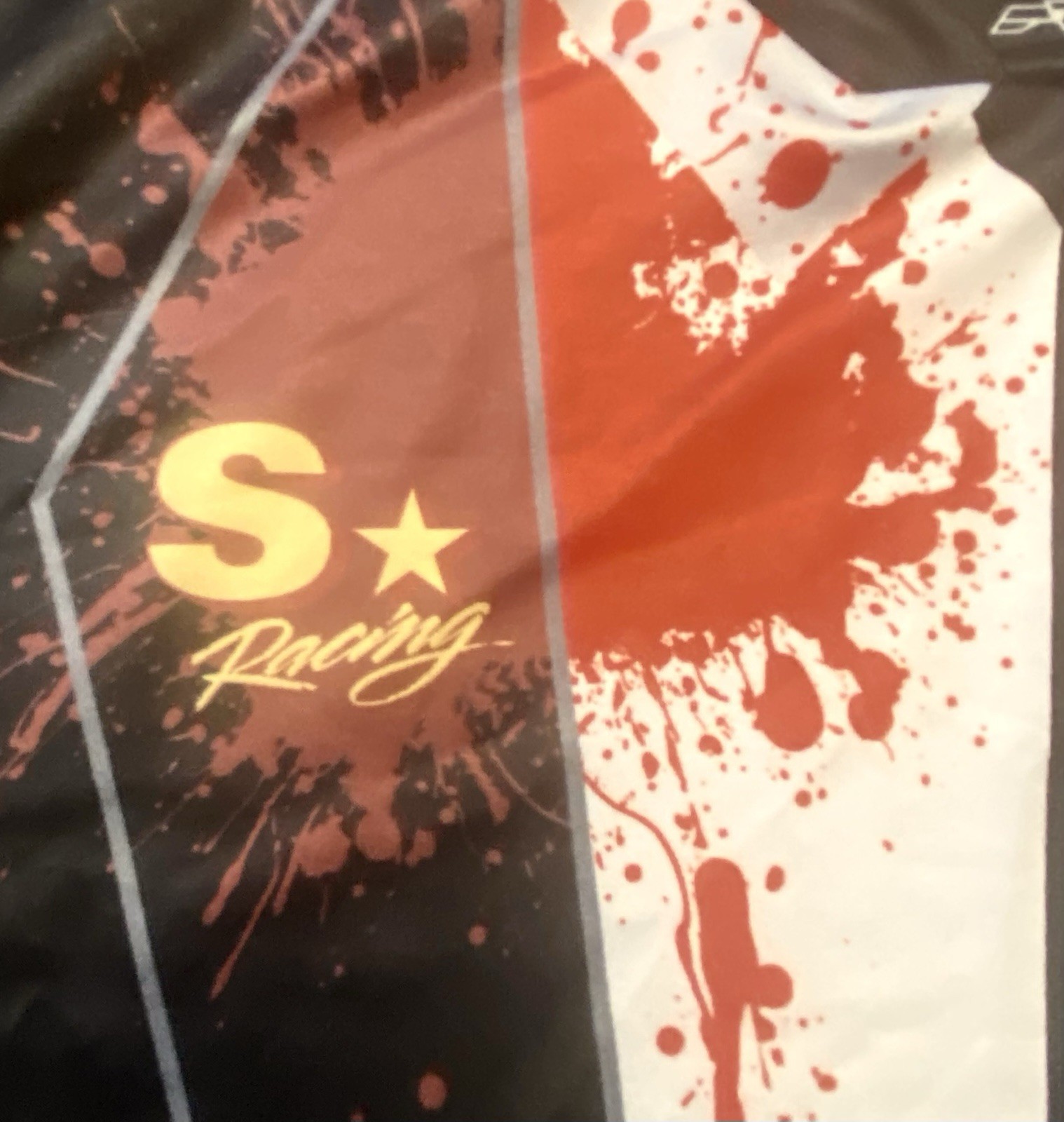 Smith Racing Brown 97 MTB BMX Jersey Bloody Tuxedo Nocturnal Long Sleeve
