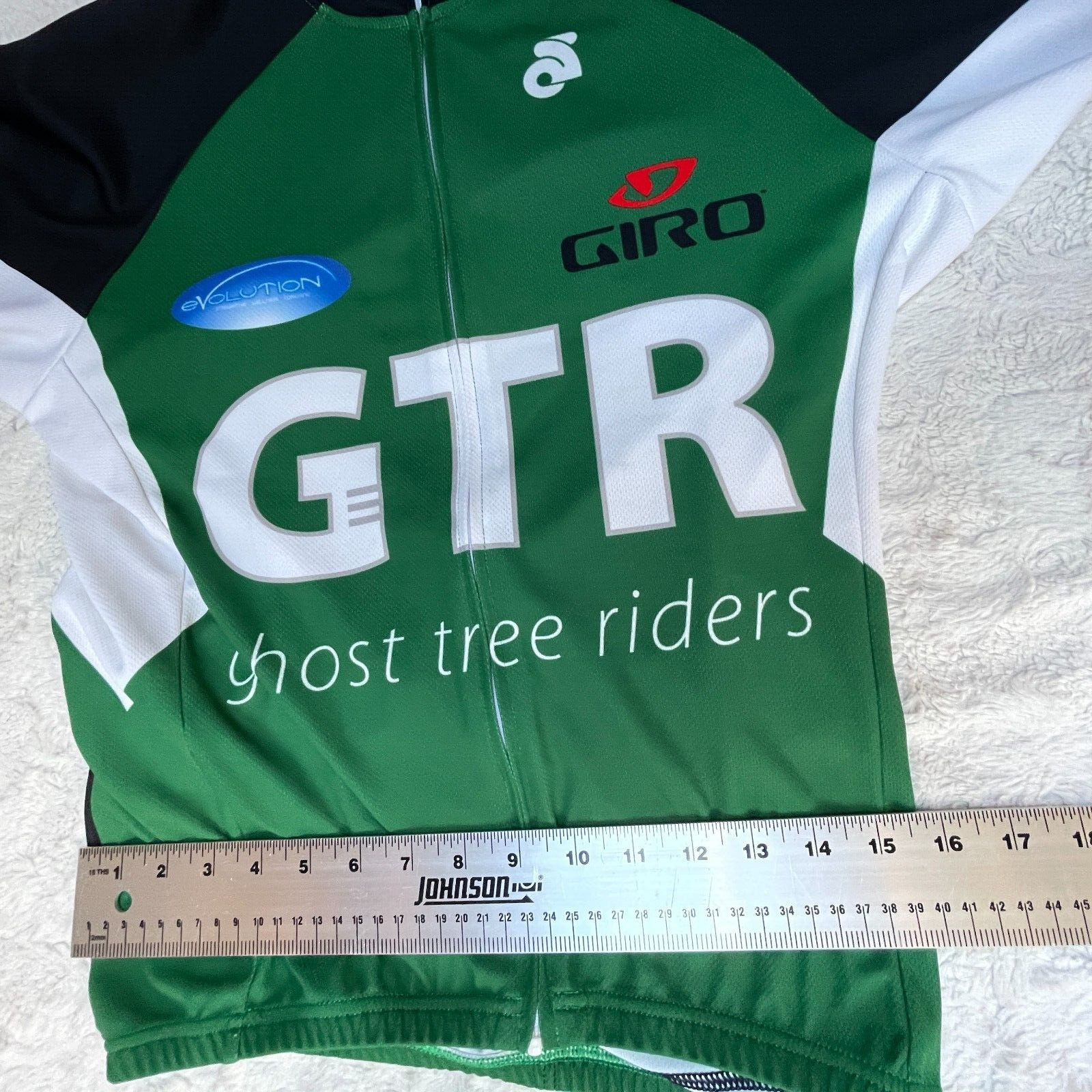 Champion Systems Race Cut GTR Giro Zip Up Short Sleeve Cycling Jersey Medium