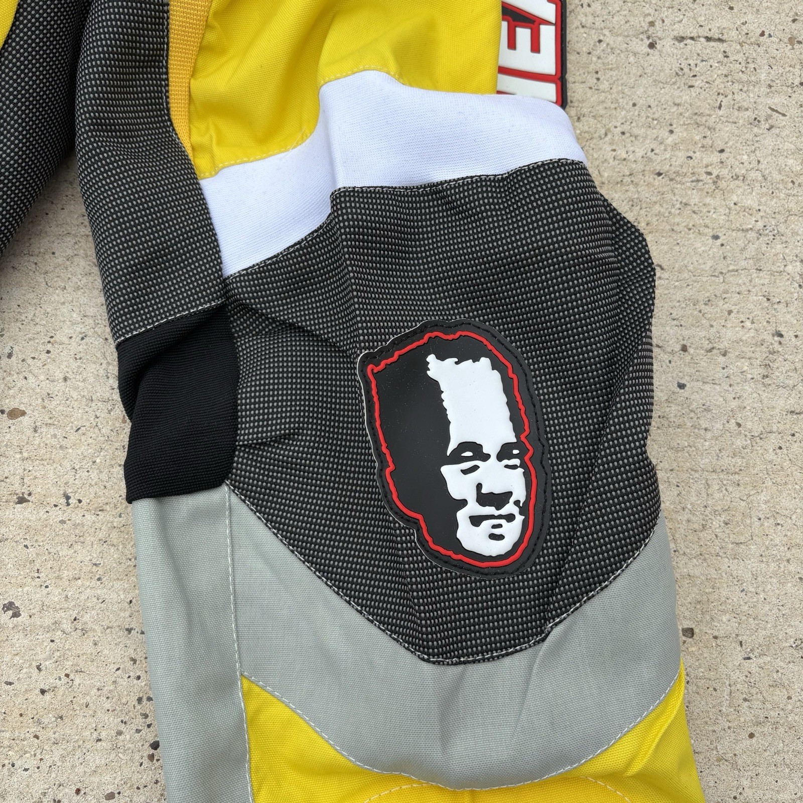 VTG NOS Cannondale HeadShok BMX Racing Pants 90s Volvo Team Yellow Size G1N