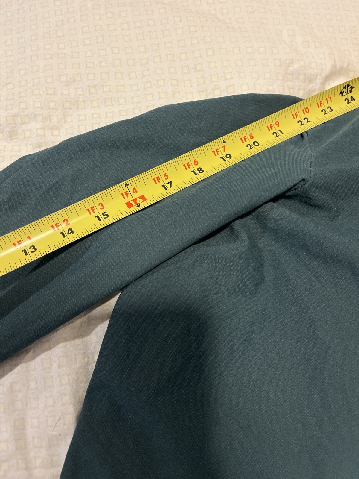 Q36.5 Men’s Green Long Sleeve Cycling Jersey Size S Cruise Equipment
