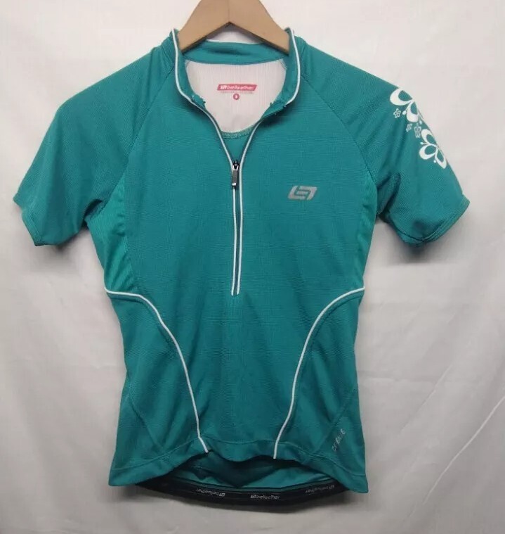 Bellwether Cadence Women’s Small Cycling Jersey Short Sleeve Green