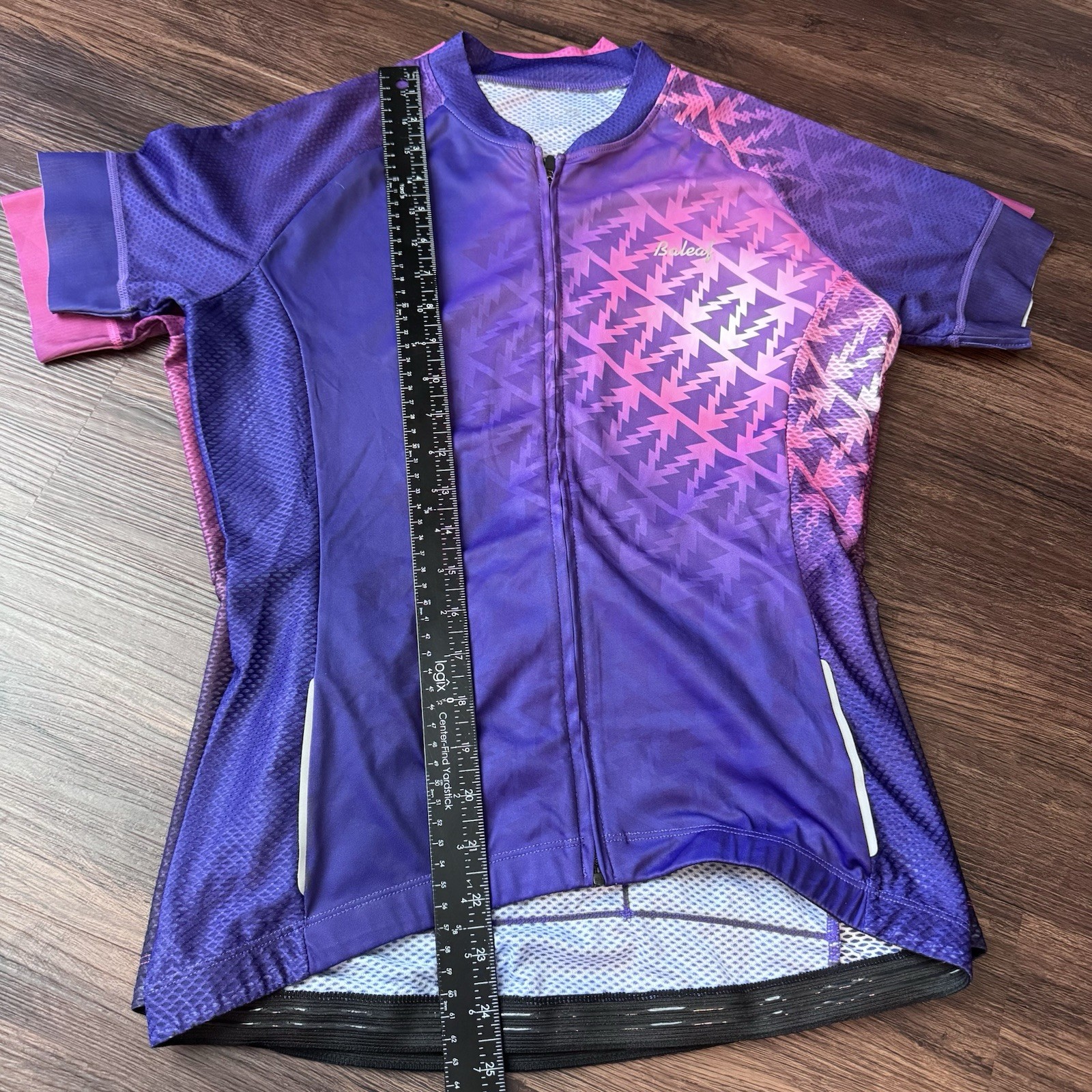 Baleaf Cycling Jerseys Womens Small Pink Purple Full Zip Pockets Bike Lot Of 2