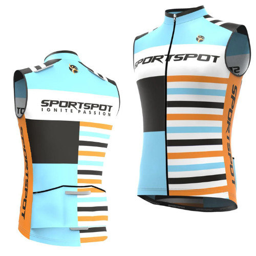 Carson Men Cycling Gilet Vest Stylish Sleeveless Bike Jersey | Gift for Brother