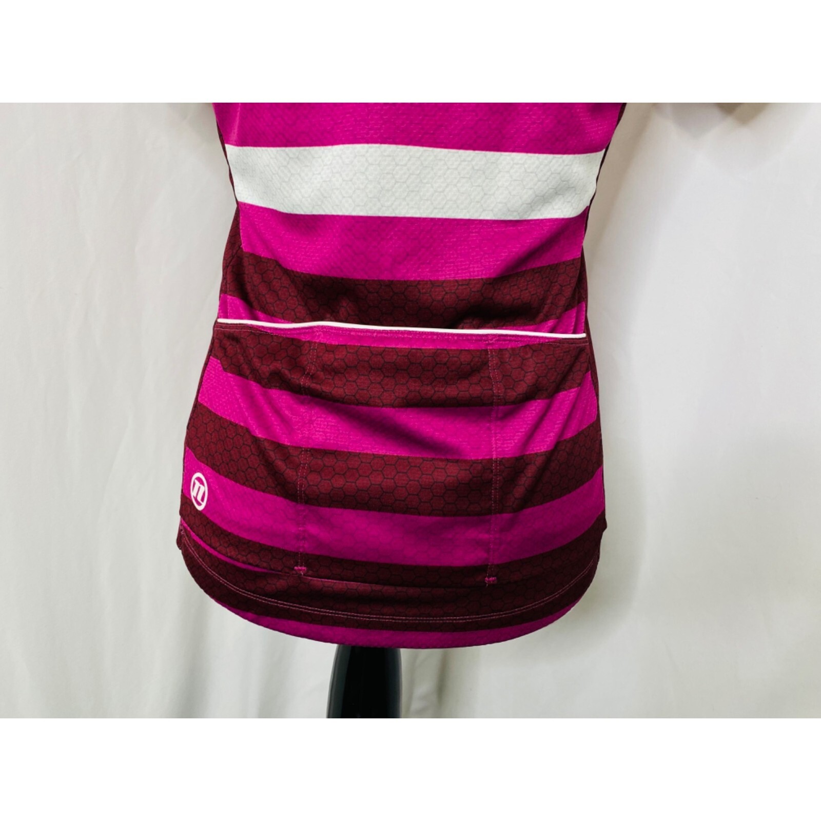 Novara Cycling Jersey Womans Small Multicolor Short Sleeve High Neck