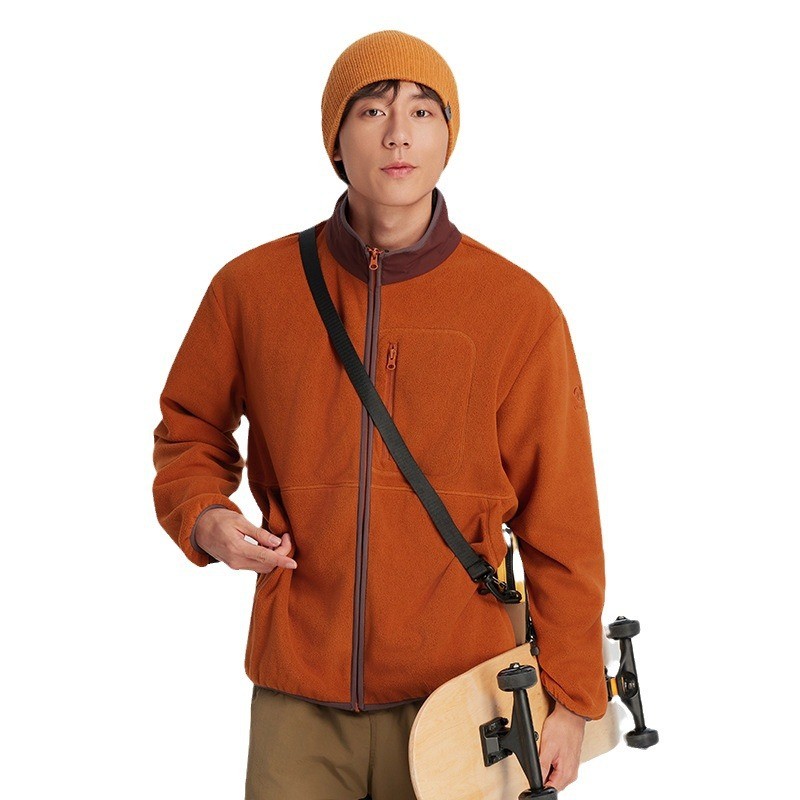 2025 Autumn Winter Men’s Outdoor Couples’ Stand Up Collar Warm Thickened Coat