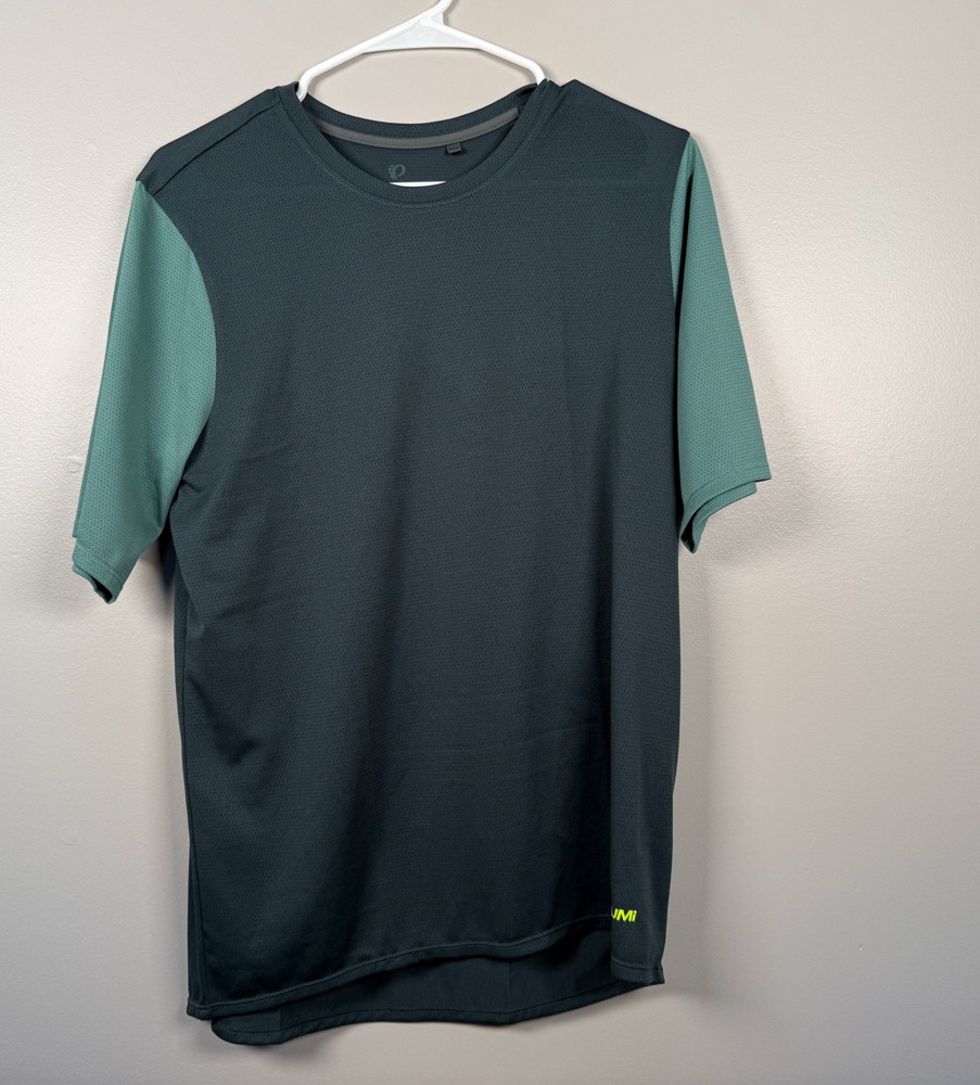 Pearl Izumi Summit Short Sleeve Jersey – CAMP GREEN/PALE PINE / M