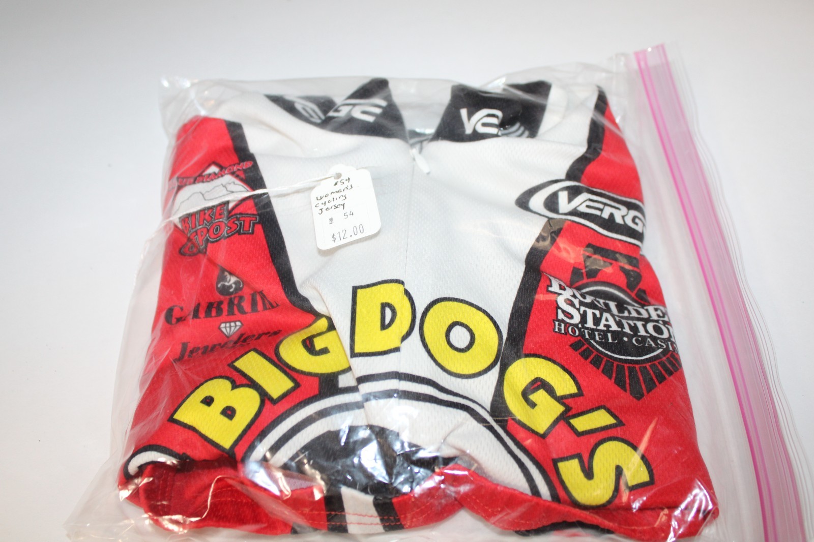 Big Dog’s Racing Womans Cycling Jersey, Las Vegas, NV, Hospitality Group