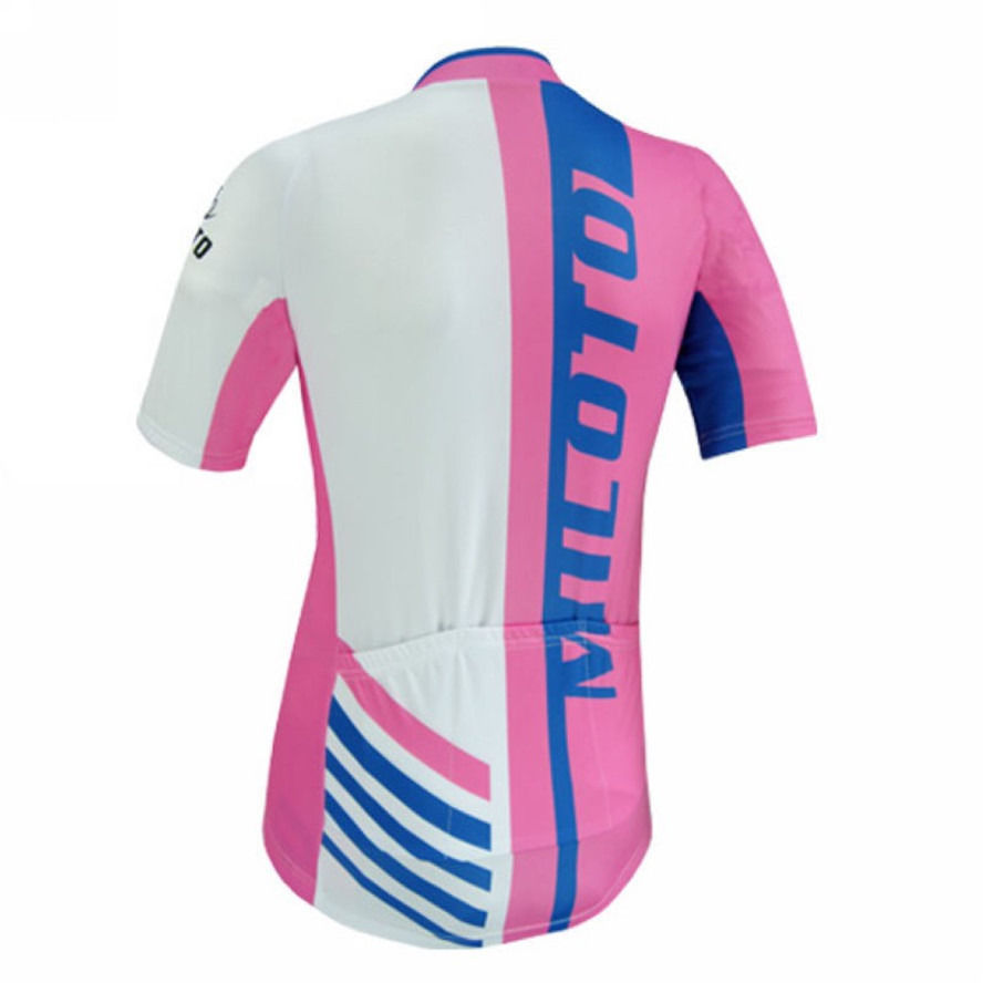 Pink Women’s Cycling Jersey and (Bib) Shorts Padded Kit Bike Bicycle Wear S-5XL