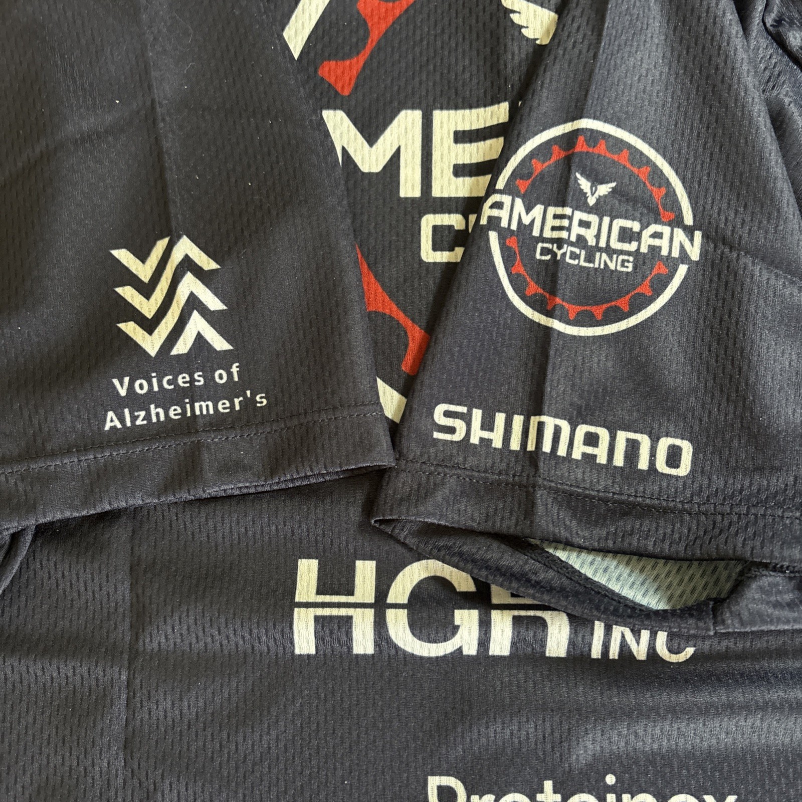 Hincapie Men’s Cycling Polo Shirt American Cycling Short Sleeve Jersey Sz MD NWT