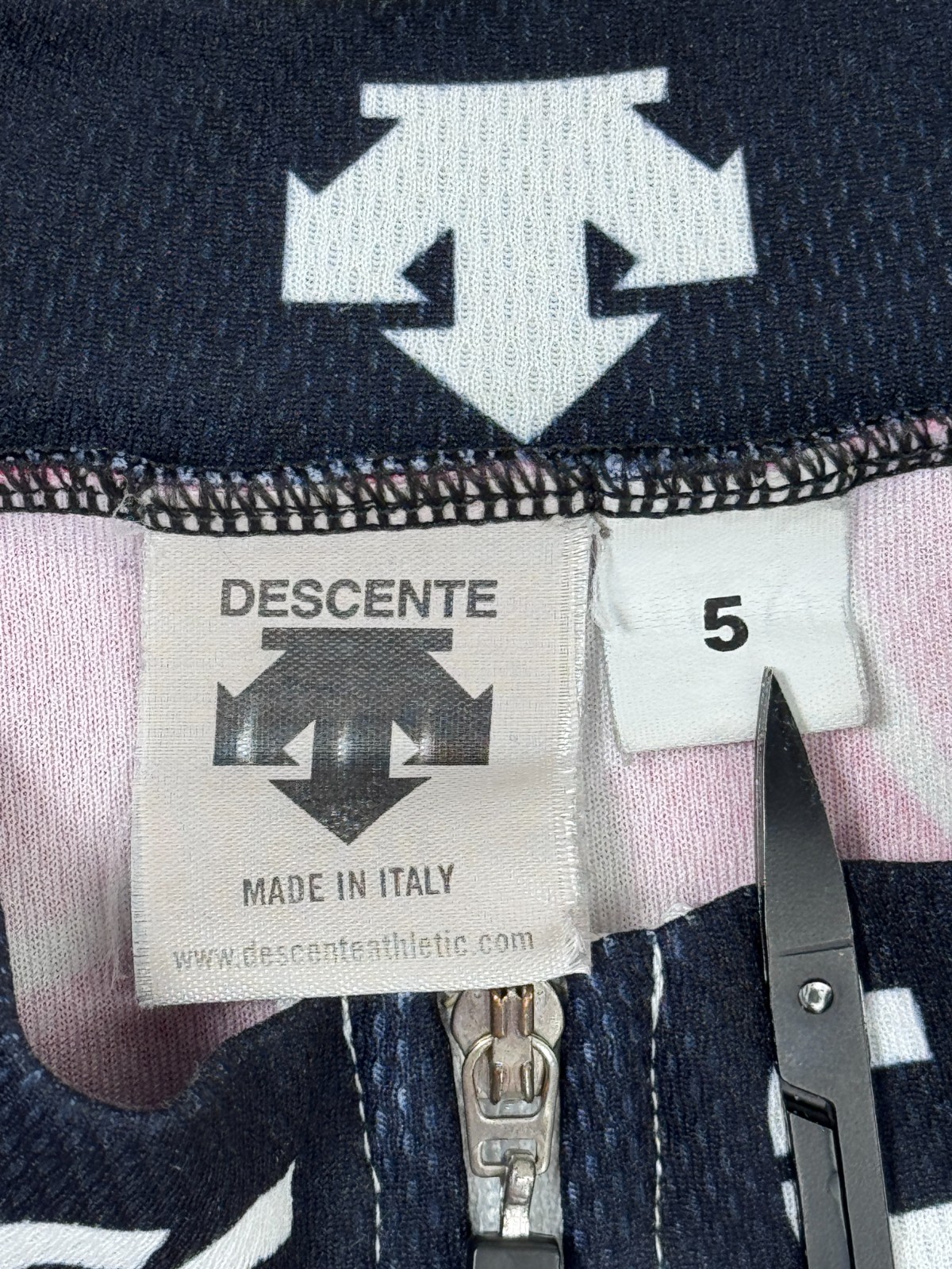 Descente Team CSC Skoda Man UCI Nobili Cervelo Cycling Jersey size 5 / M