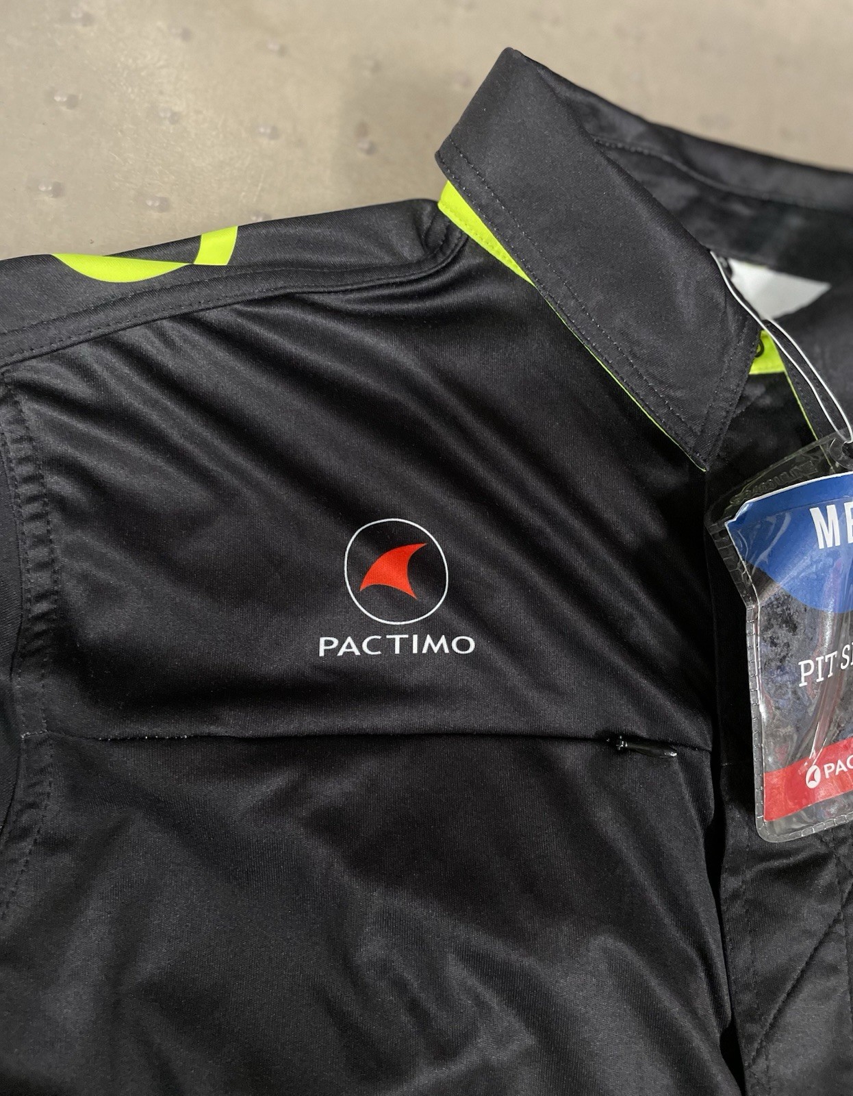 Pactimo Pit Shirt New – Button Down Cycling Mechanic Shirt – Performance