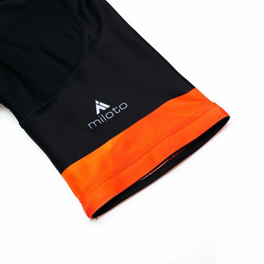 Miloto Women’s Cycling Jersey Short Sleeve and Bib Shorts Padded Bicycle Kit