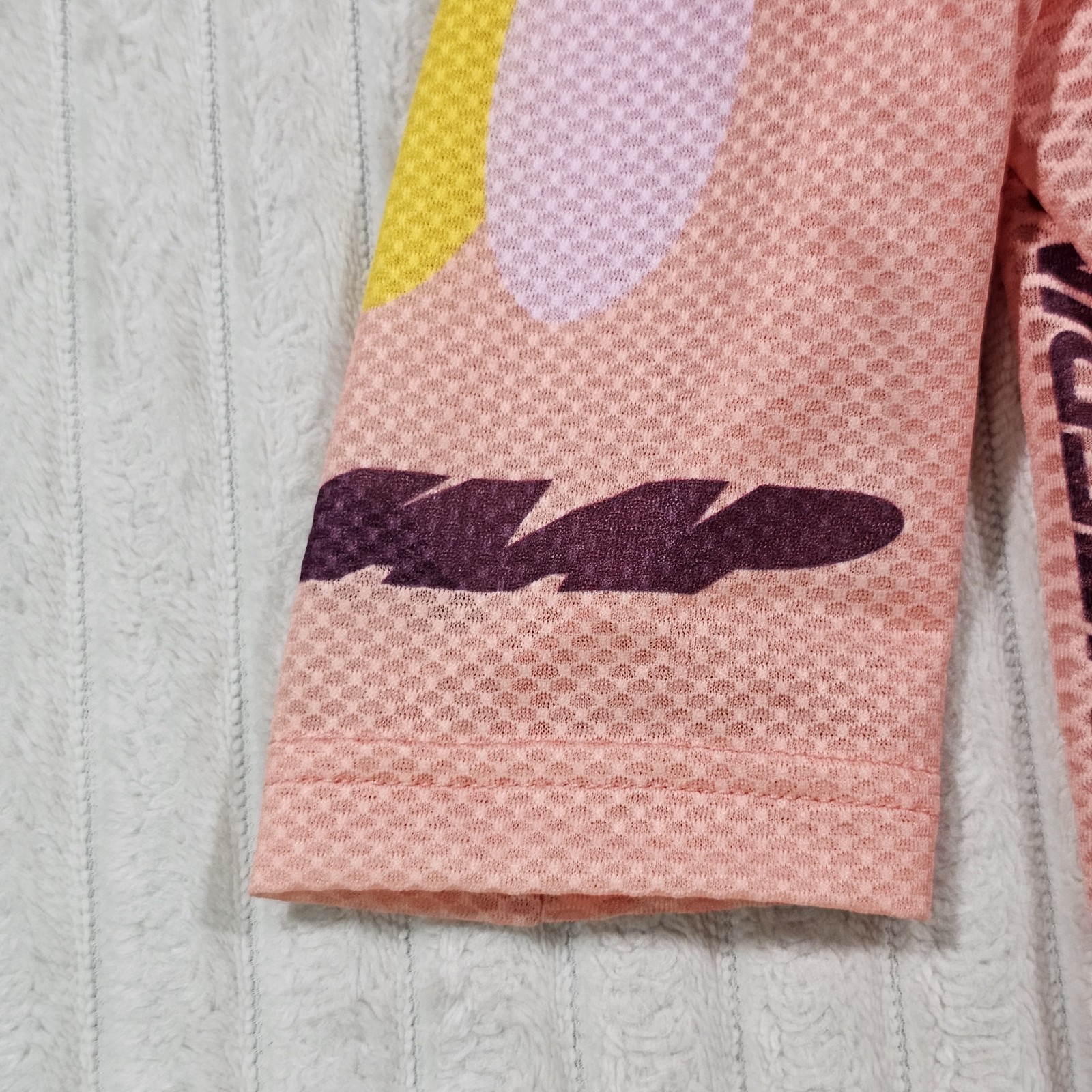 MAAP Women’s Cycling Jersey Drome Pro Air 3.0 Peach Breathable Pockets XXS 2XS