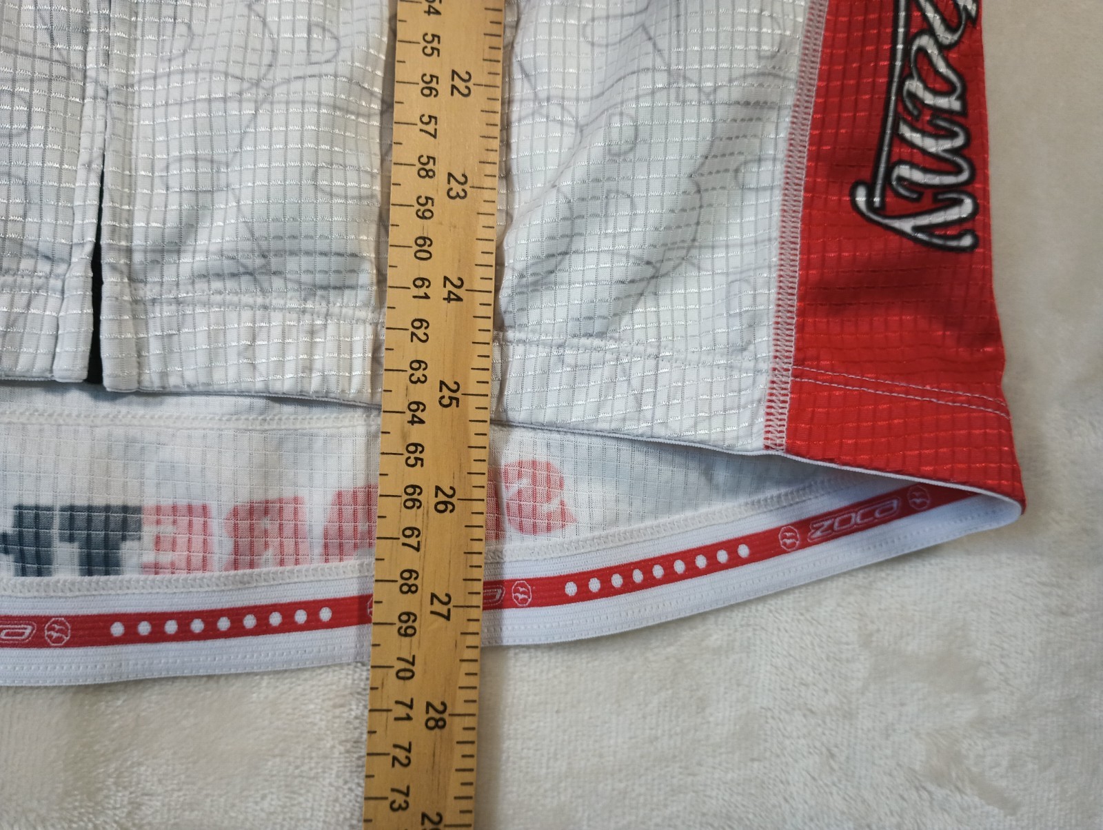 Zoca USA XL Cycling Jersey BBCC Raglan Shirt 3 Rear Pockets Full Zip FAST Ship