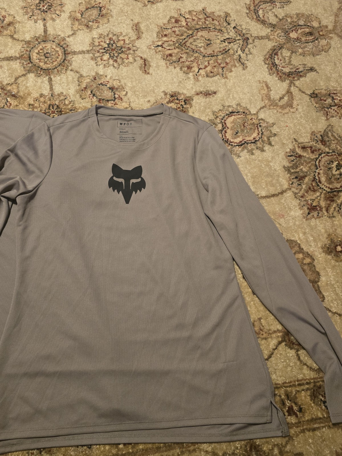 Fox Ranger Small Short And Long Sleeve Jerseys Dark Tan