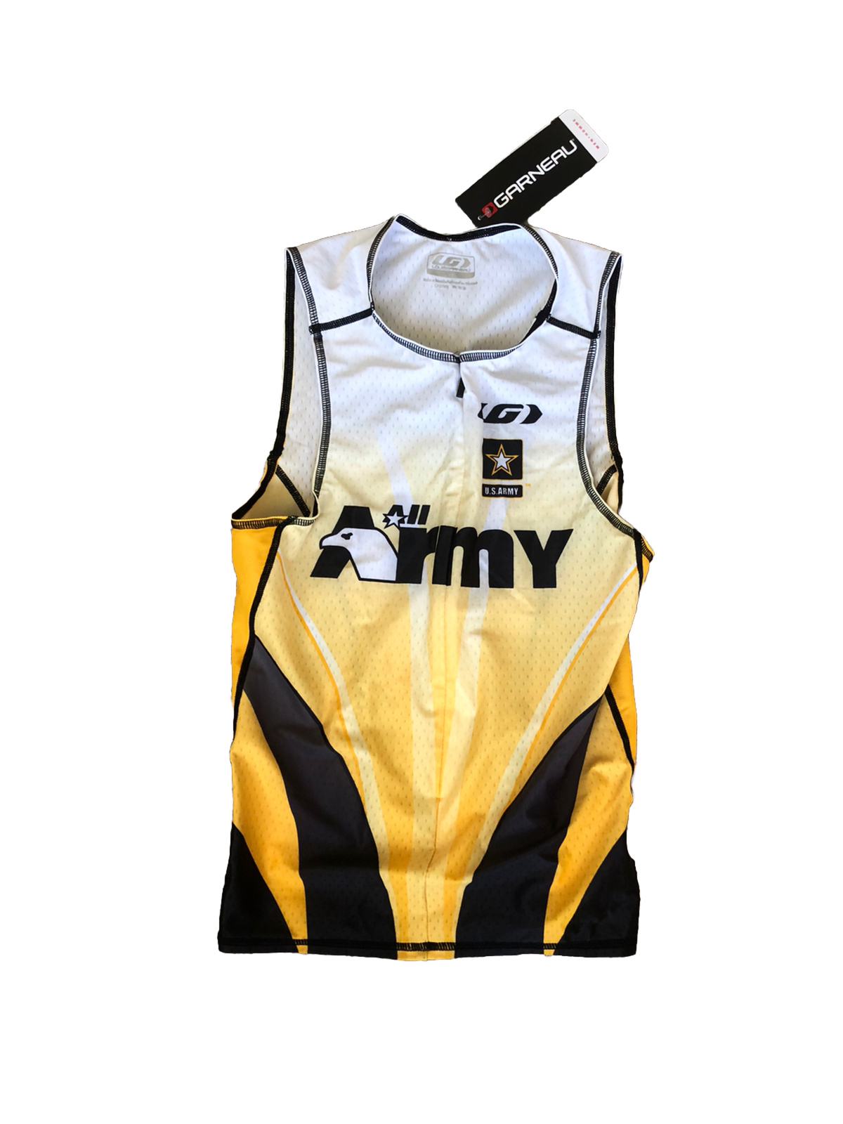All Army Sports Louis Garneau Delfino Racer Triathlon/Cycling/Bike Top Shirt