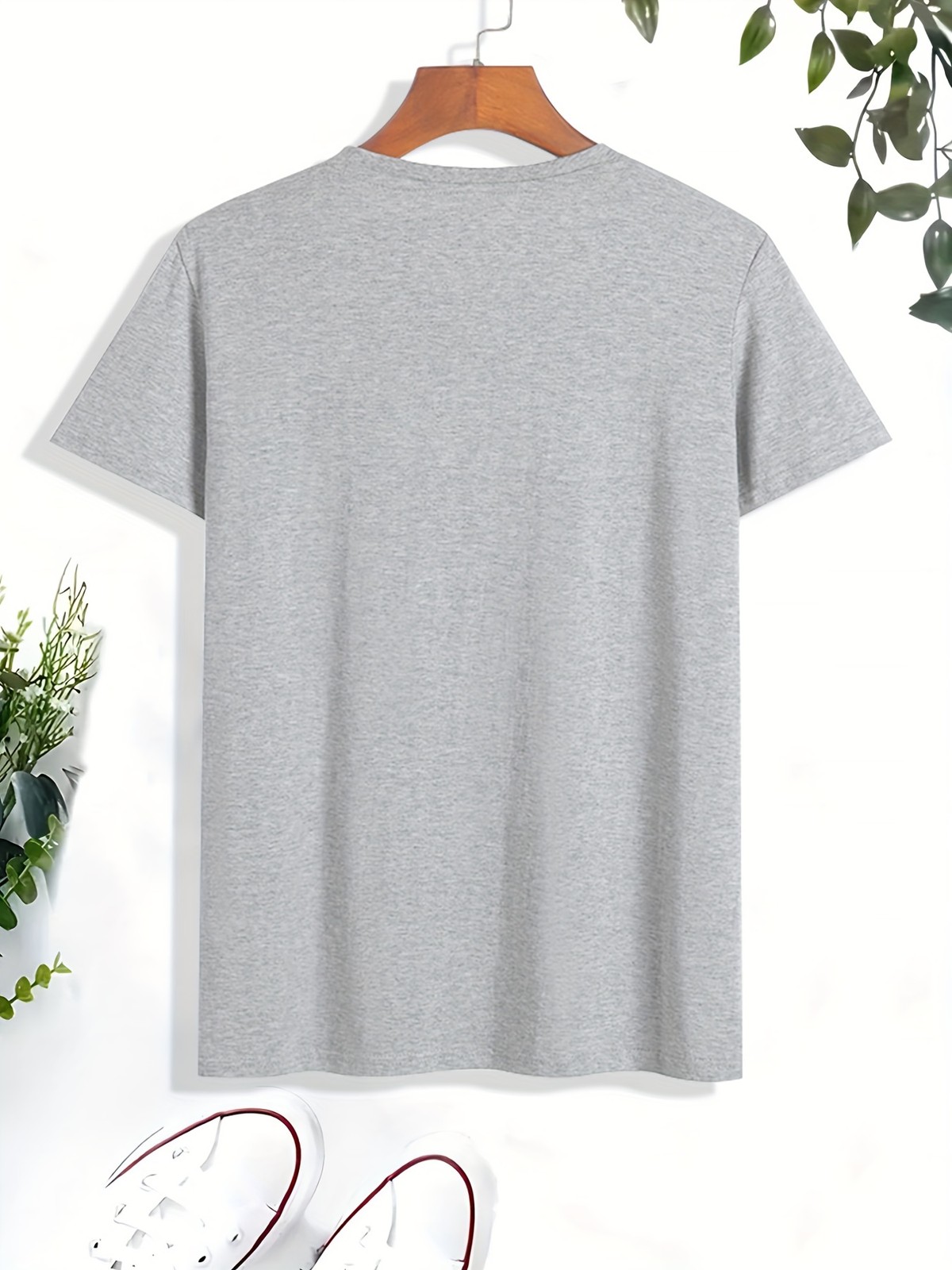 Men’s Fashion Casual Printed Short Sleeve♪