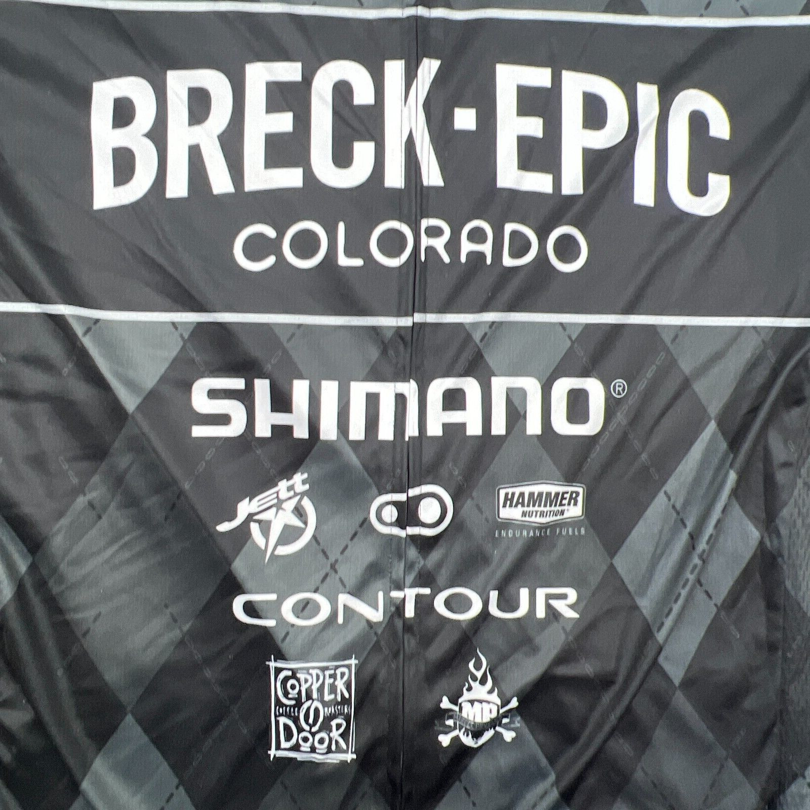 BRECK-EPIC Colorado 2010 Cycling Bike Jersey Womens XL S/S Fox Shimano Jett