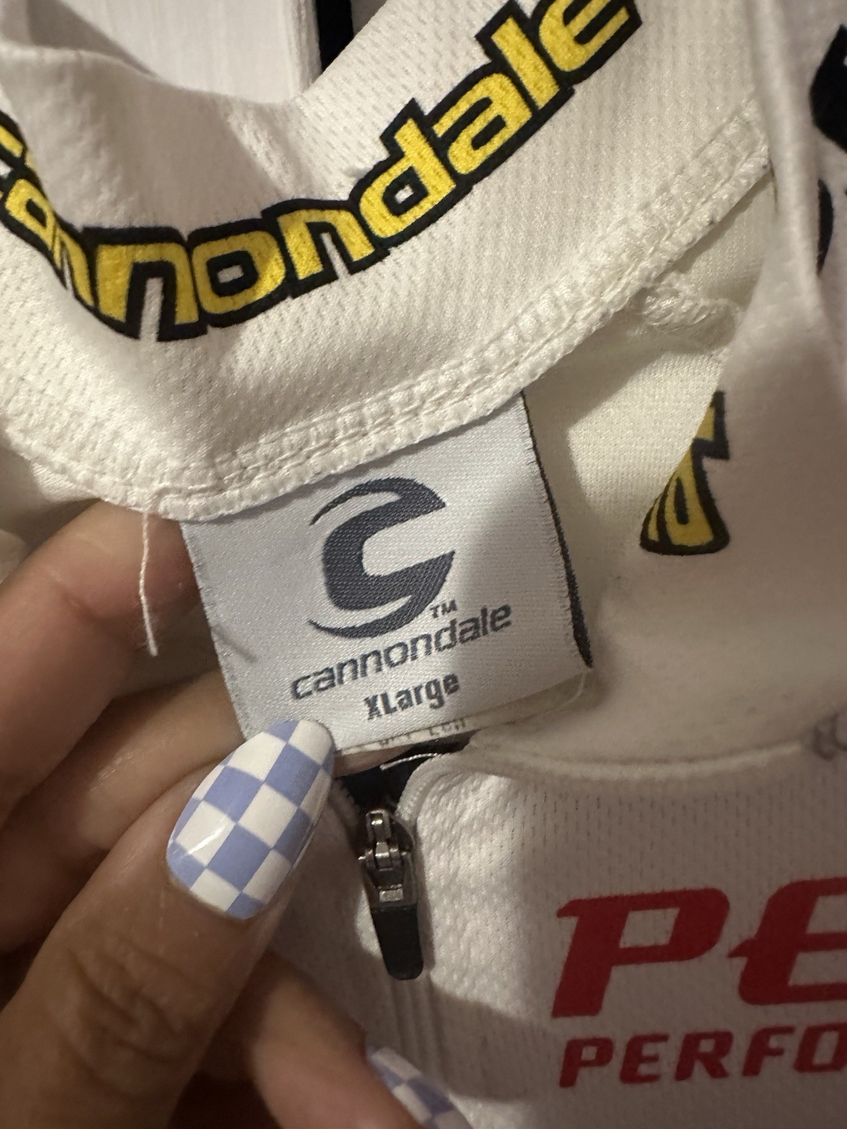 Vintage Cannondale Shimano Volvo Cycling Jersey Size Xl