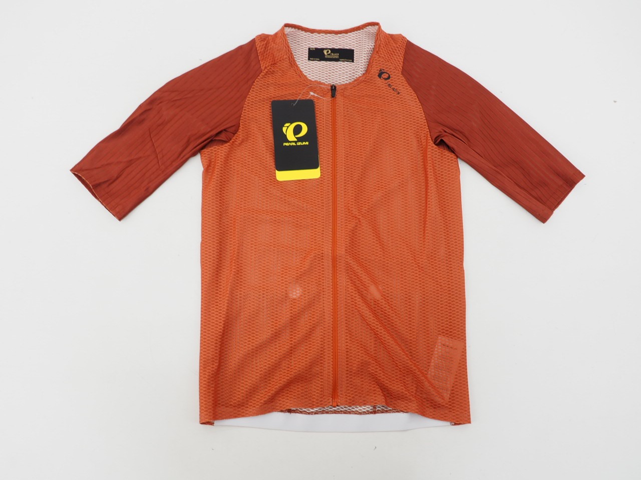 New! Pearl Izumi Pro / “Black” Mesh Jersey Men’s Medium Auburn / Brown Race Fit