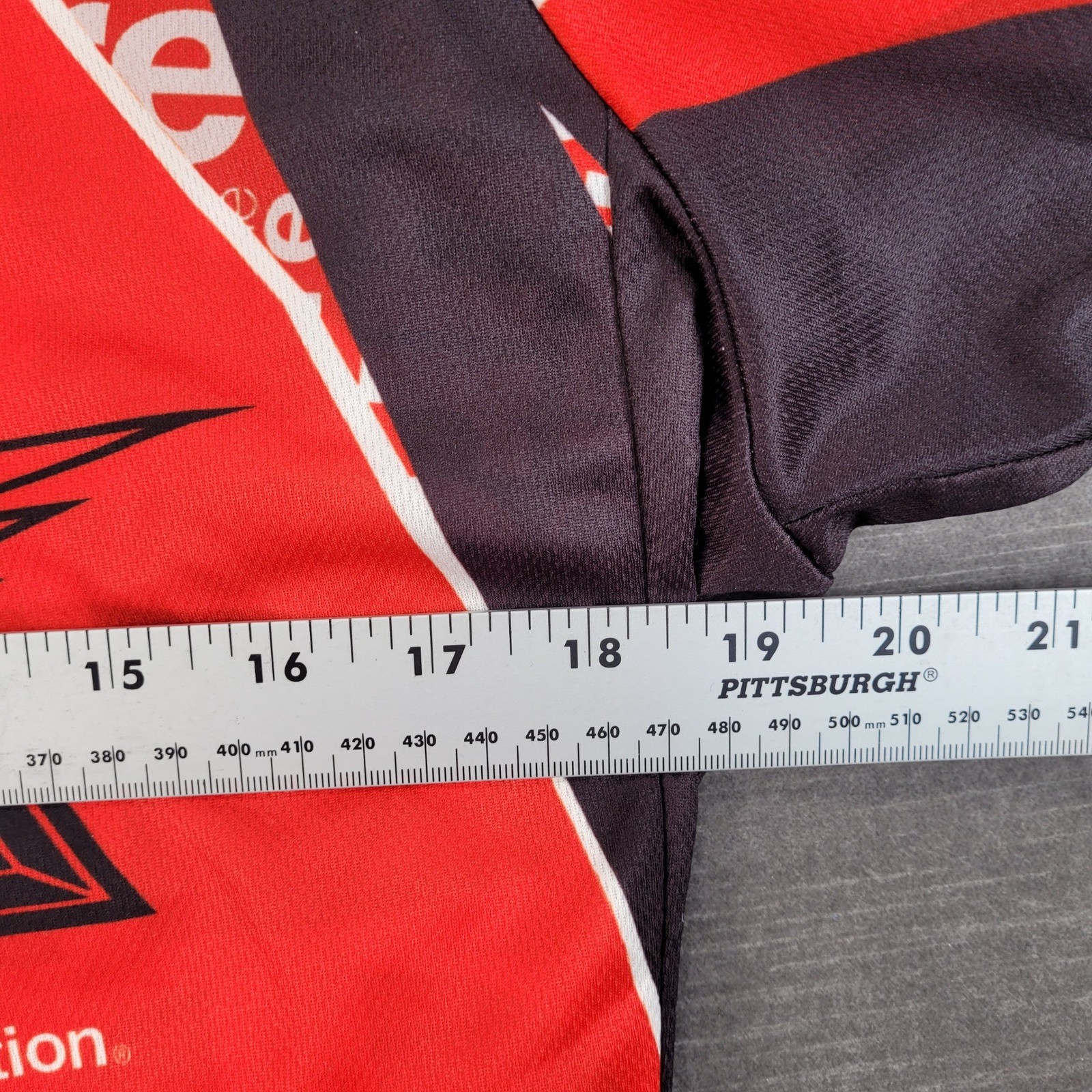 Mens Red Rider American Diabetes Assoc Hincapie Cycling Jersey Lot of 2 Medium