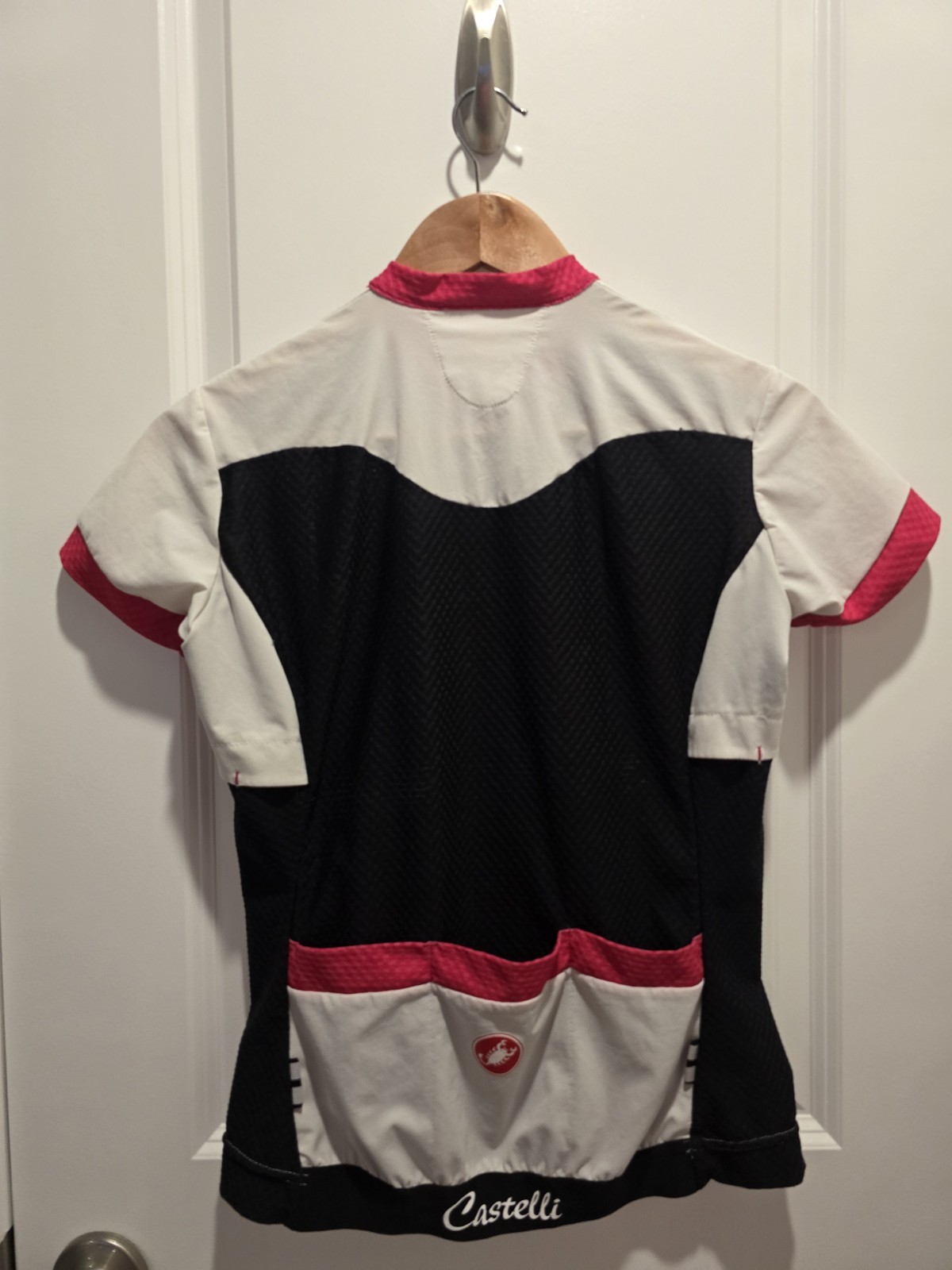Castelli Cycling Jersey Women’s Medium Pink Black White