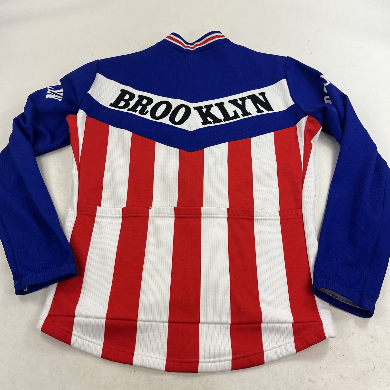 Vtg Giordana Brooklyn Campagnolo Cycling Jersey Thermal Fleece Made Italy LARGE
