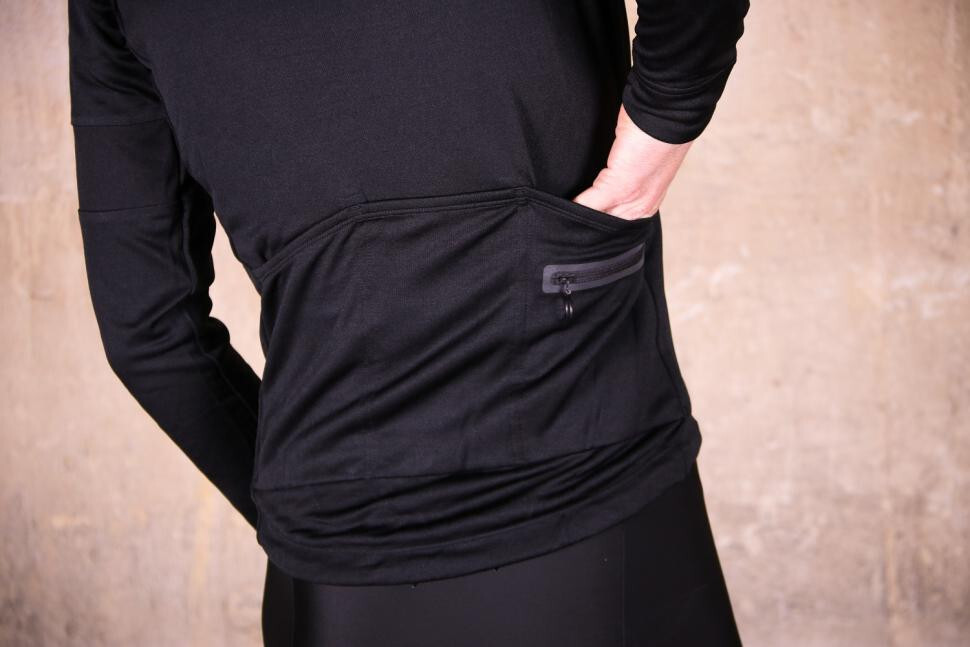 USED BLACK RAPHA LONG SLEEVE CLASSIC II CYCLING JERSEY XL EXTRA LARGE