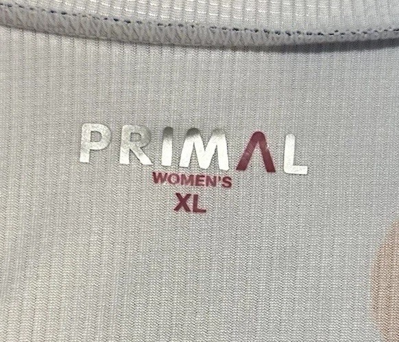Primal Women’s Sojourn XL Full Zip Up Multi Color Pockets Bile Cycling Jersey