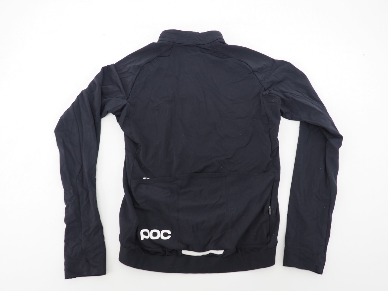 POC Men’s Long Sleeve Full Zip Cycling Jersey Size Small Black