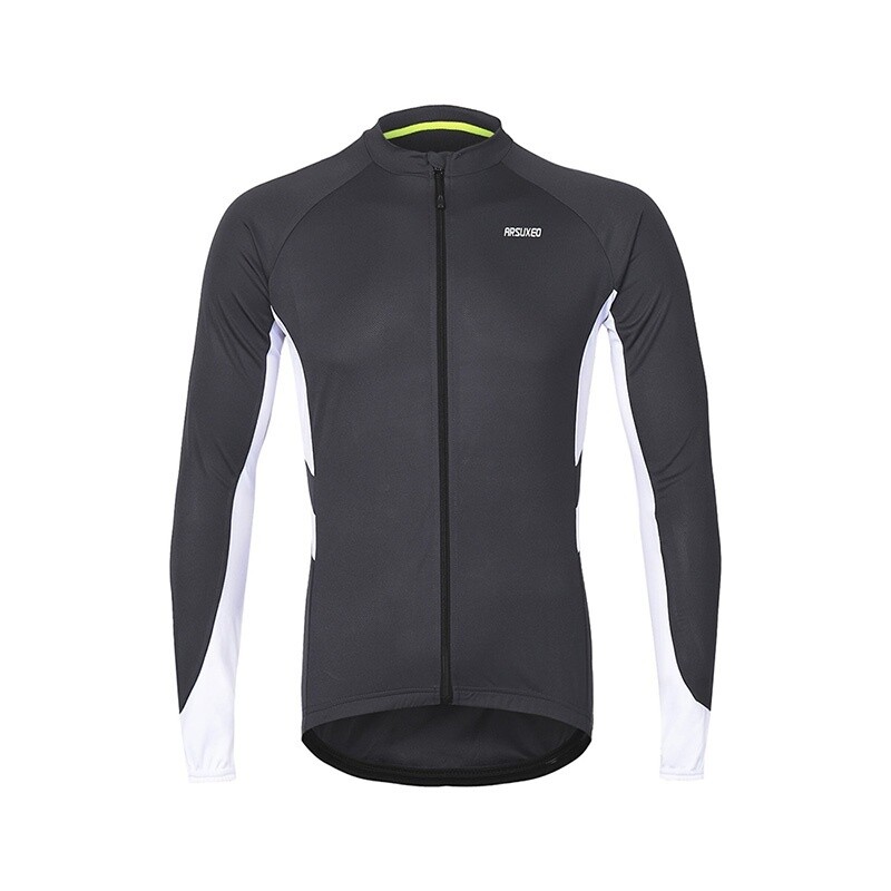 Men’s Full Zipper Cycling Jerseys Long Sleeves MTB Bike Jerseyss Shirts Clothing