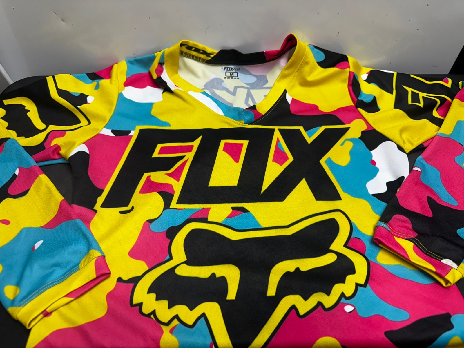 Fox Racing Multicolor Long Sleeve Jersey Women’s SZ: M – Used