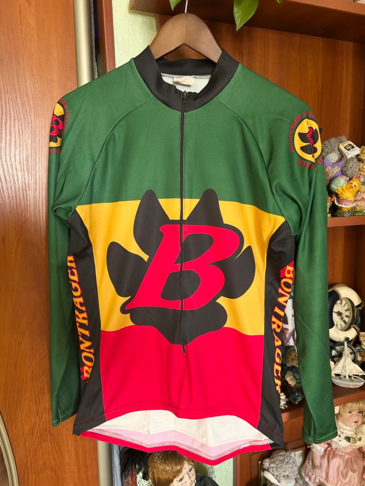 Vintage Bontrager Cycles Santa Cruz California Cycling Jersey Made In USA 90s