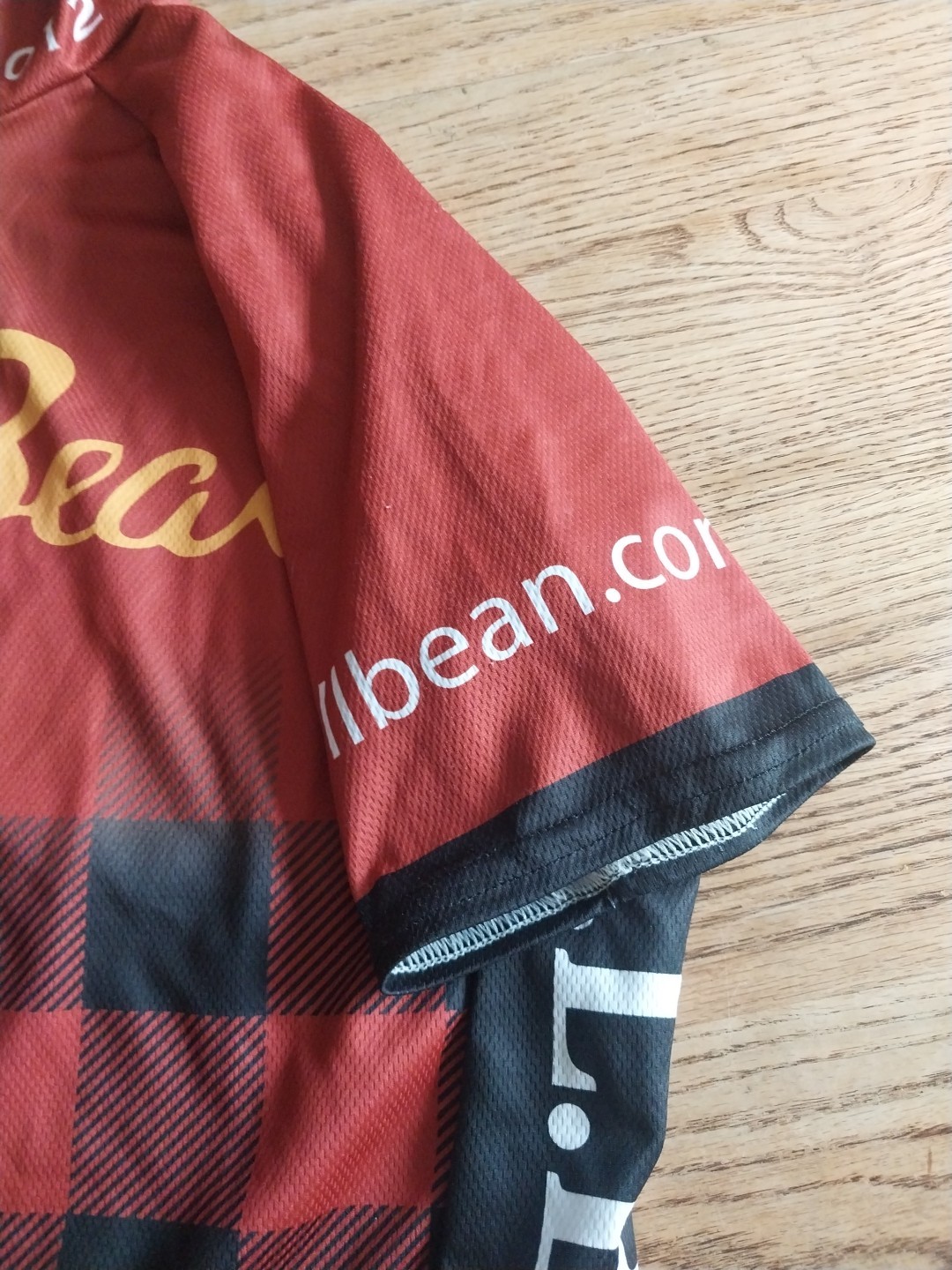 NWT LL Bean Vomax Cycling Jersey Womens Sz M Red Top Bean Team Bike 100 Year $99