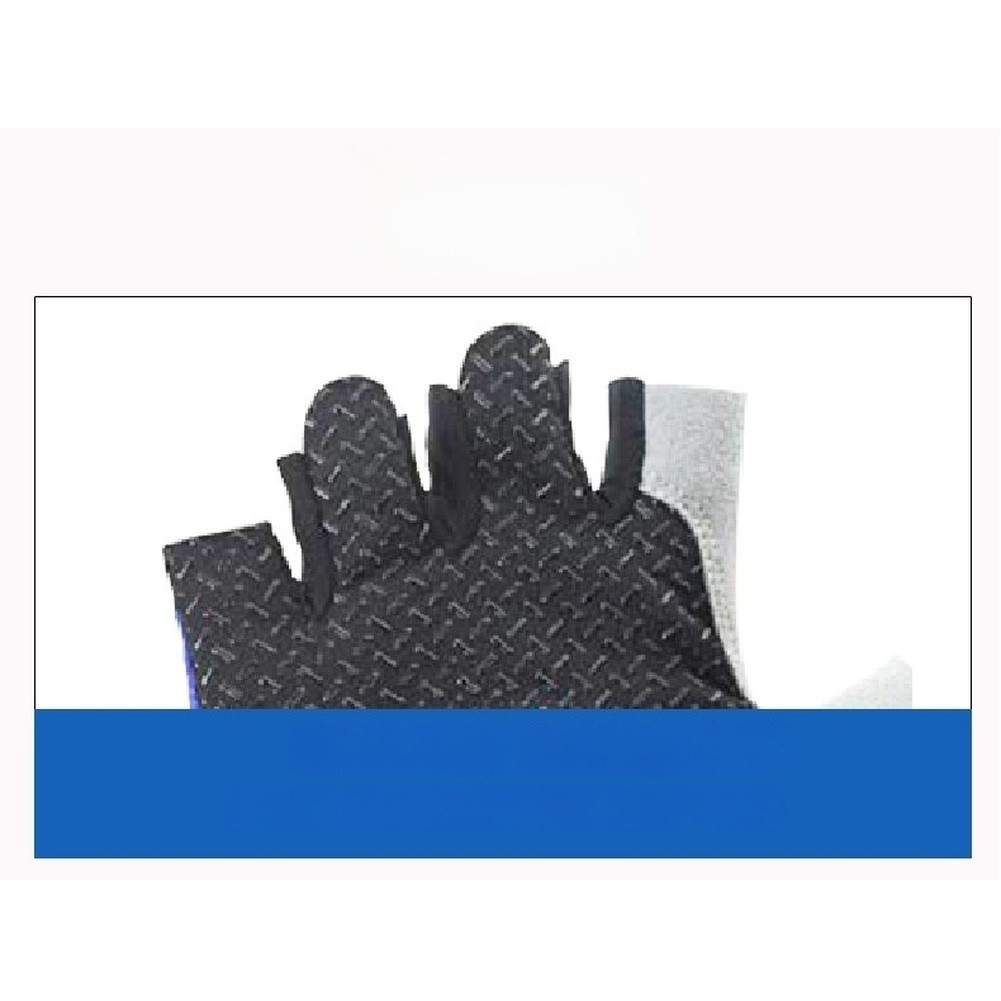 Cycling Gloves with Butterfly Mesh Fabric and Thumb Wipe Cloth for Comfort