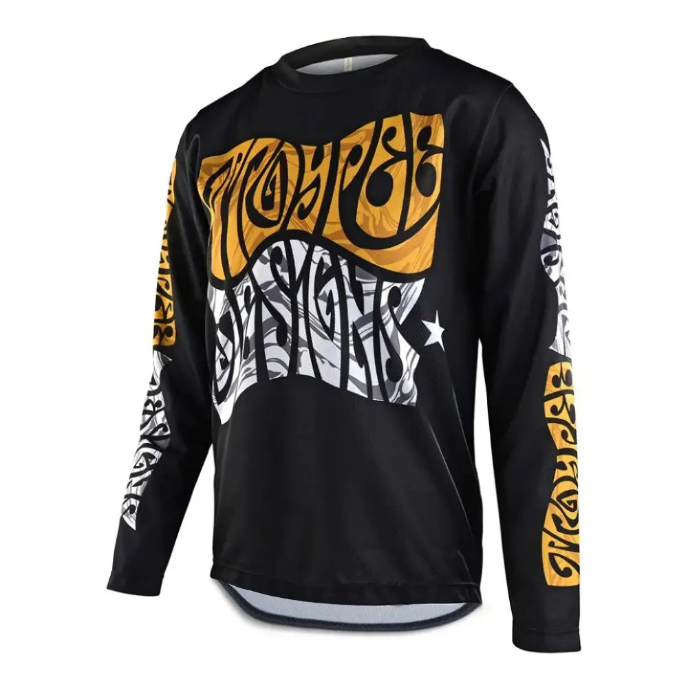 2026 Men’s Long Sleeve T-shirt Mountain Bike Off-Road Motorcycle Cycling Jersey