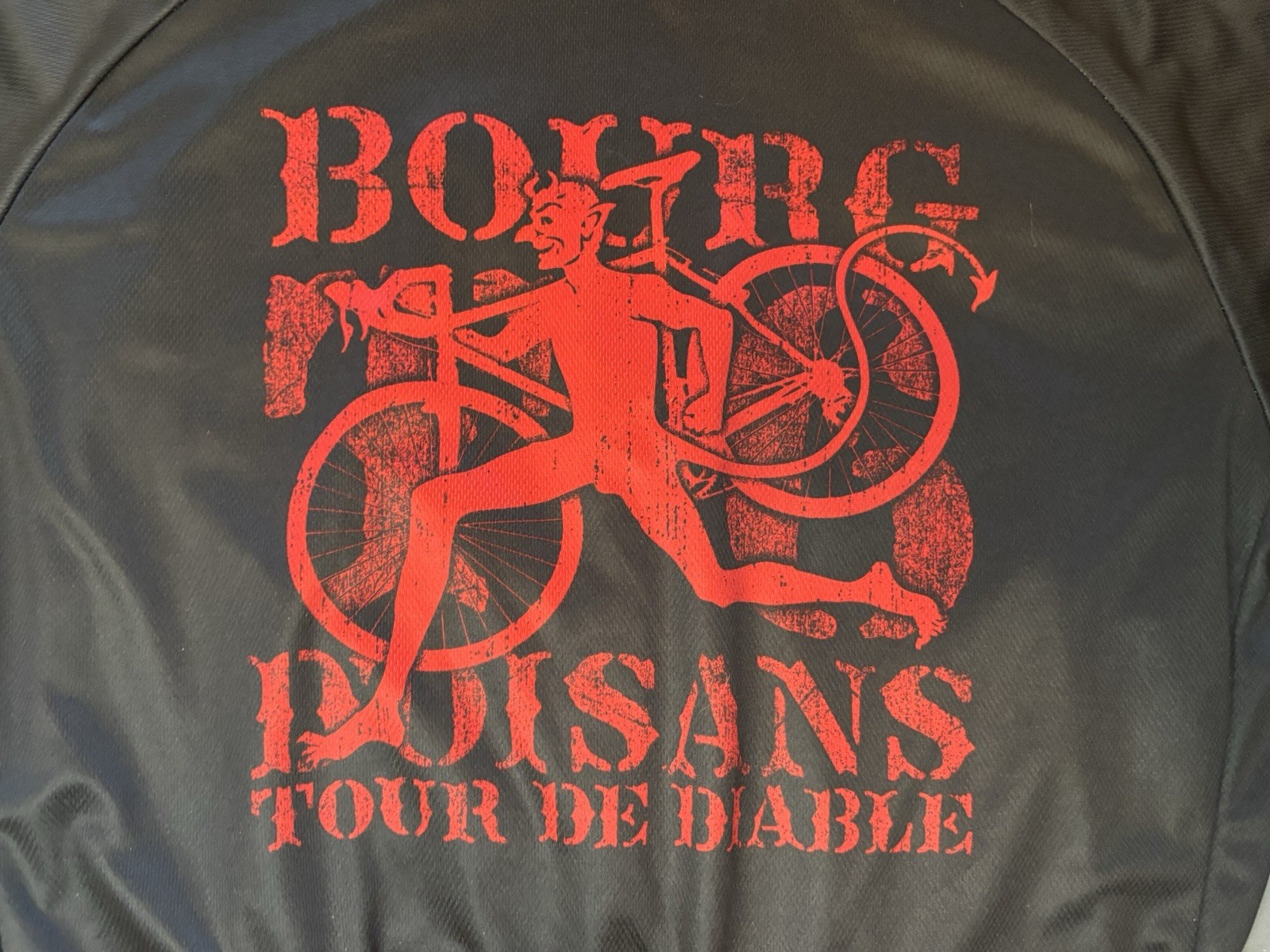 Vintage Twin Six Cycling Jersey Size 2XL Black Red 90s USA Tour De Diable