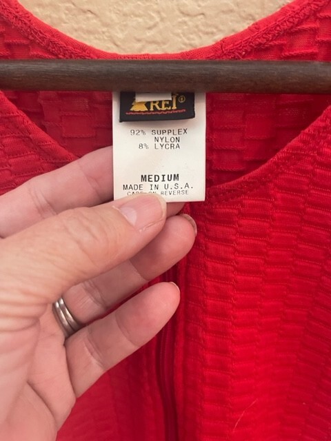 REI Shirt Womens Bicycle Medium Razor Back Outdoor