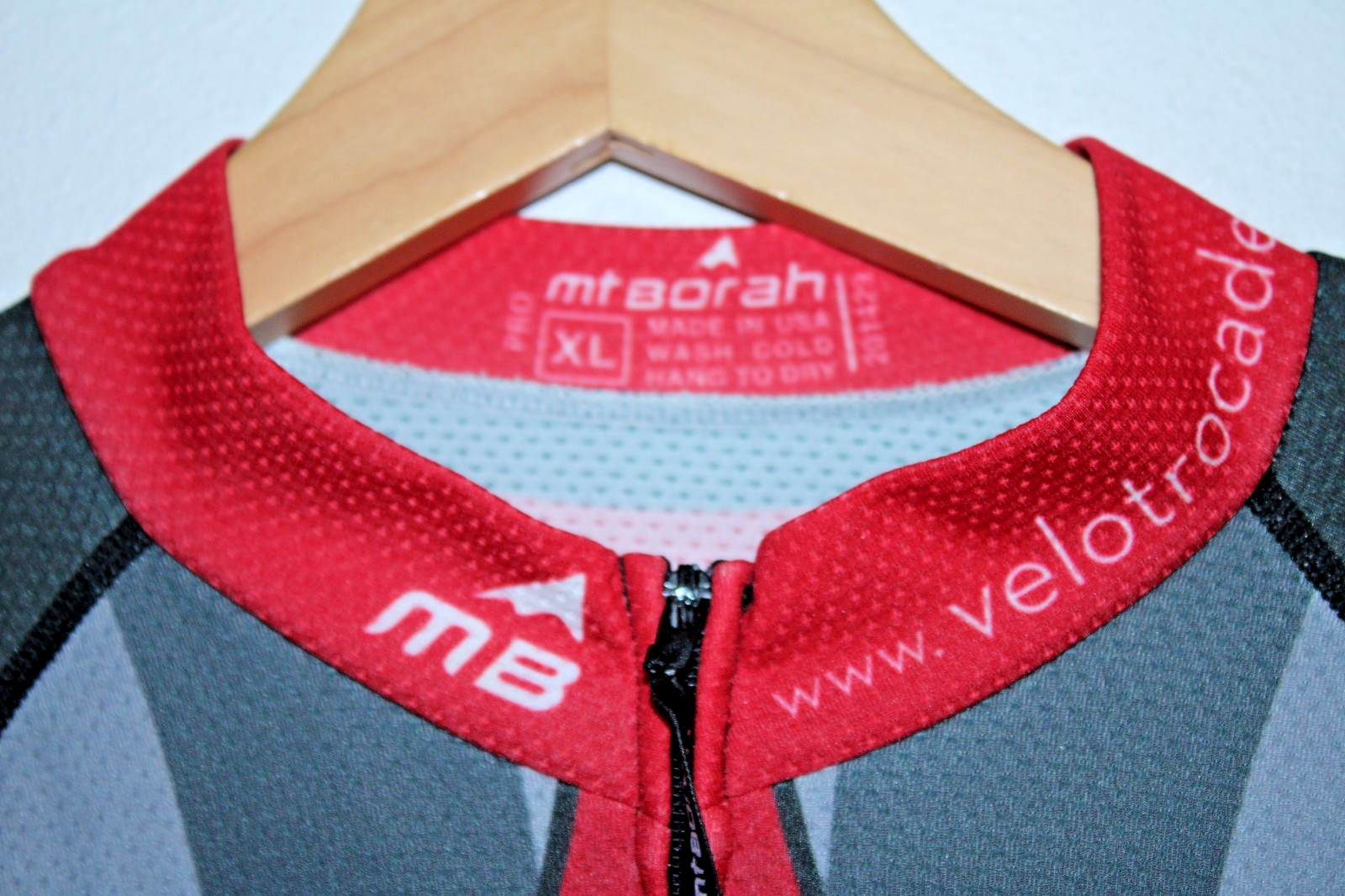 Mt Borah Pro Men’s Cycling Jersey X-Large Rear Pockets 44″ Chest 24/28″ T2B Race