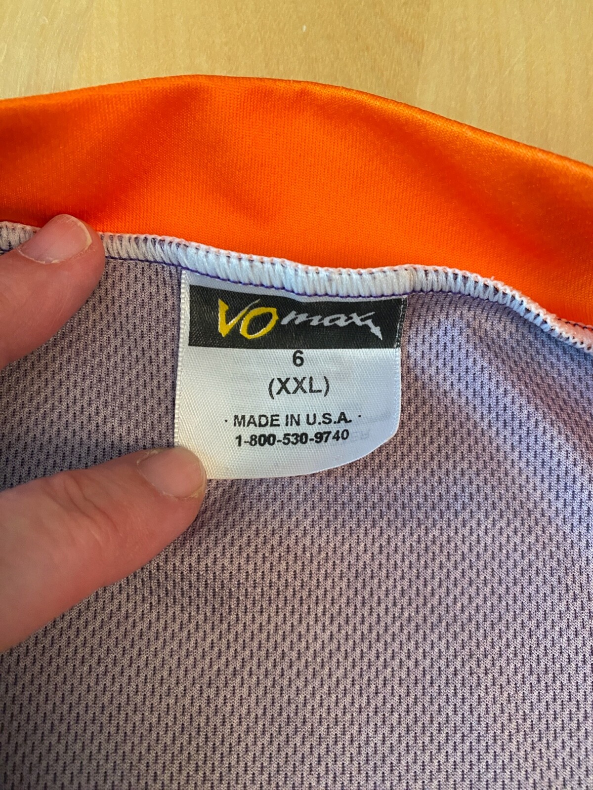 VOMAX USA MADE 1997 HORSEY 100 BICYCLE CYCLING JERSEY XXL