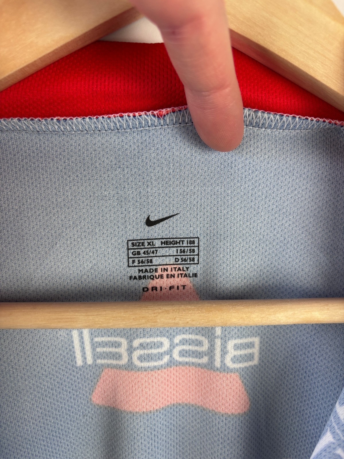 Vintage Y2K Nike USPS Trek Team Cycling Jersey Made In Italy Blue Size XL