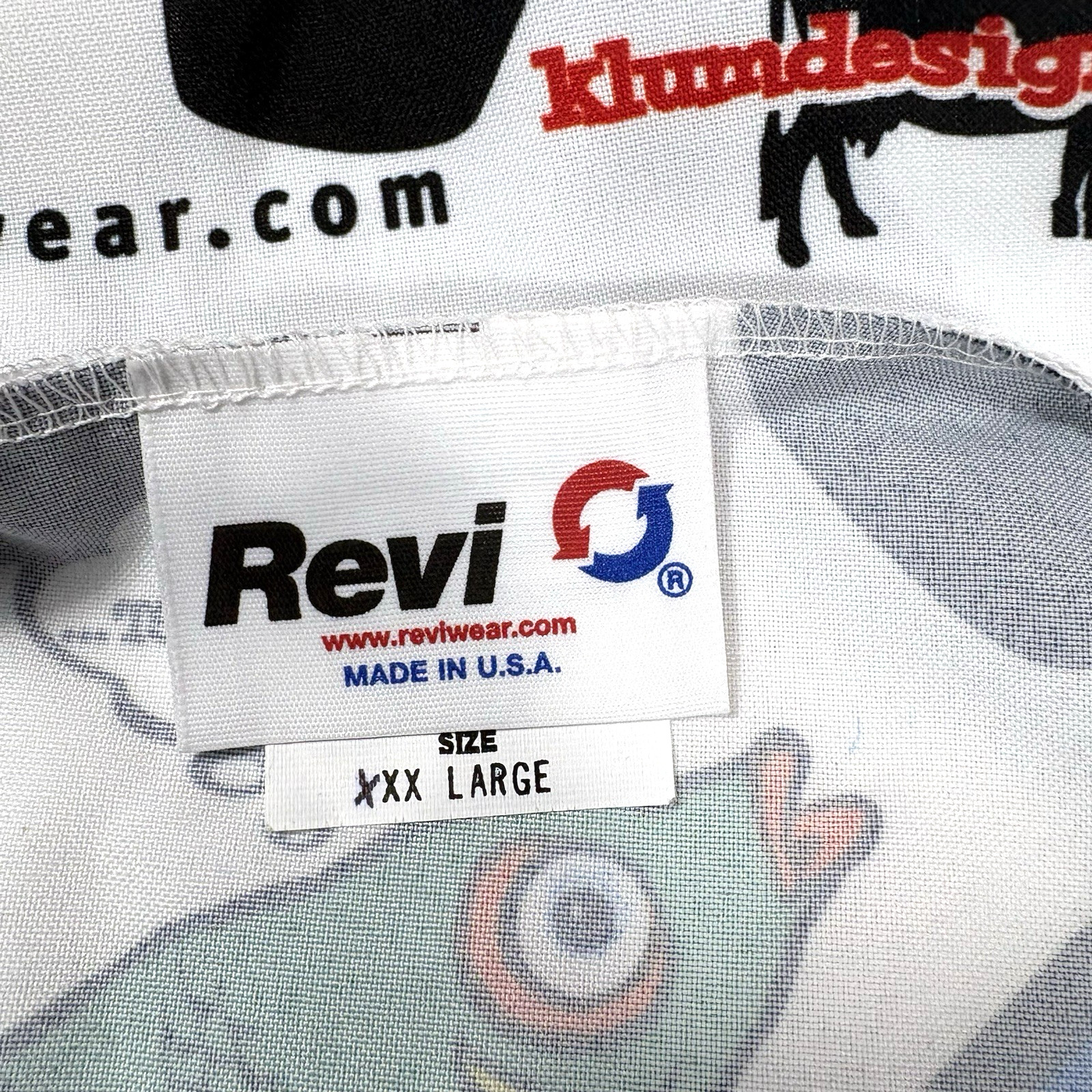 Revi Cycling Jersey Size 3XL Long Sleeve USA Wisconsin Cow Dairy Cheese GRABAAWR