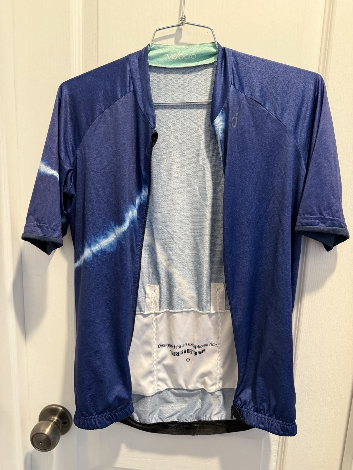 Velocio Indigo Dye SE Cycling Jersey, Men’s S