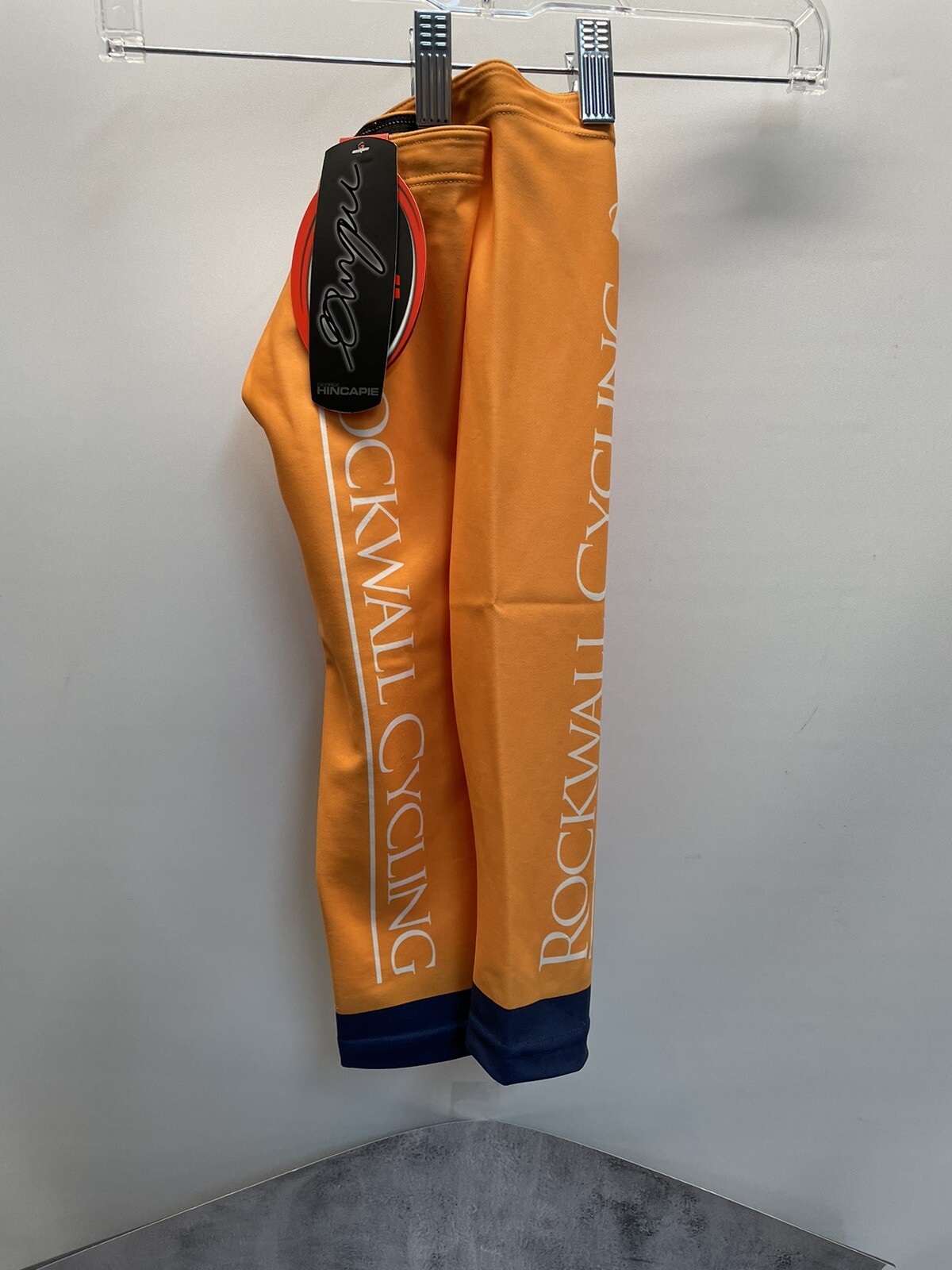 Himcapie Sportswear Cycling Sleeves Sz XL Orange Rockwell Cycling