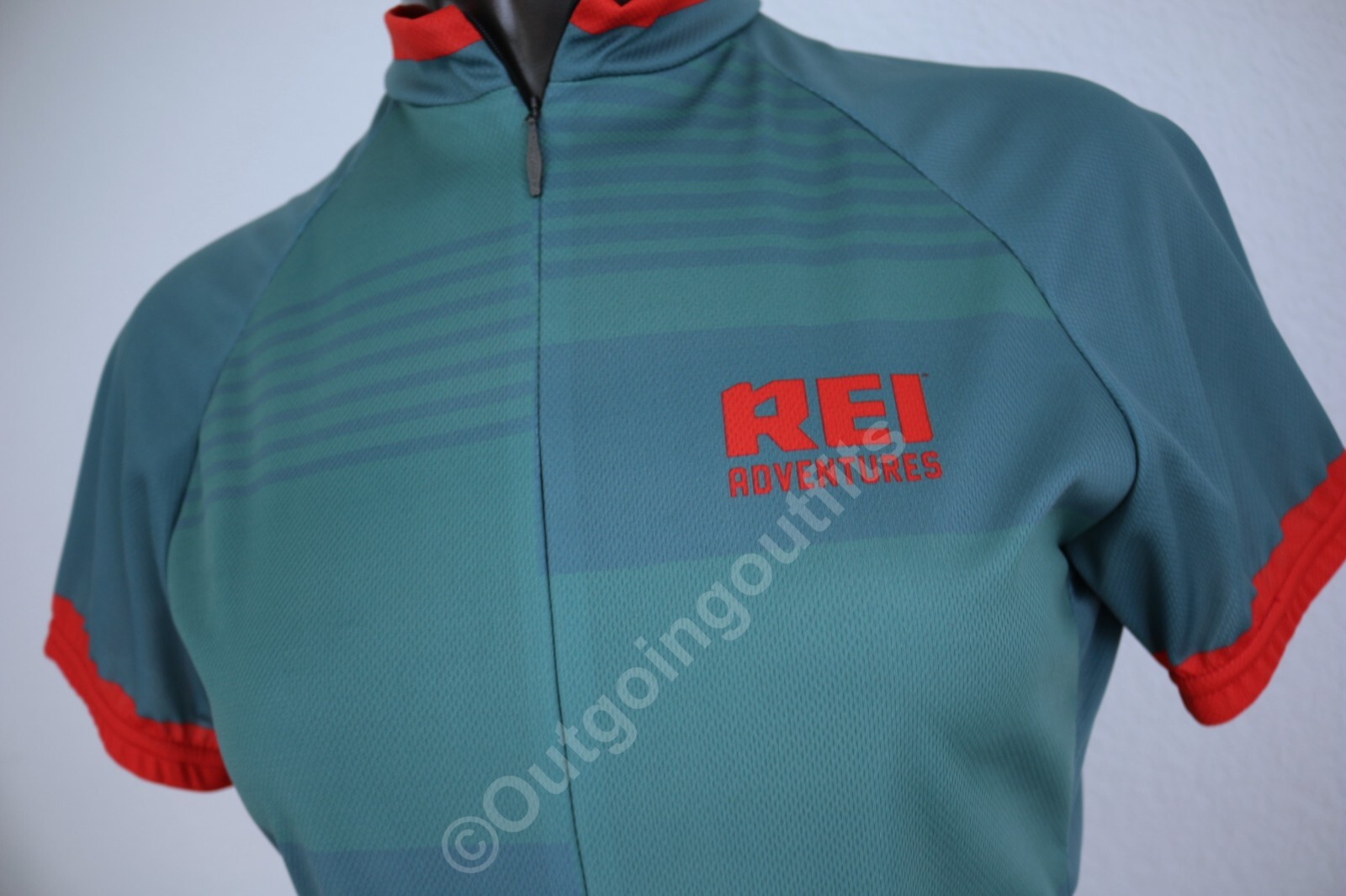 Voler REI Adventures Cycling Jersey Women’s Size Medium 3/4-Zip Pockets Active