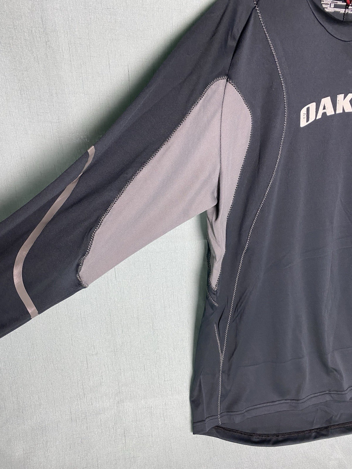 Oakley Rare FATHOM Long Sleeve MTB Jersey Size L NEW/NOS Y2K ERA